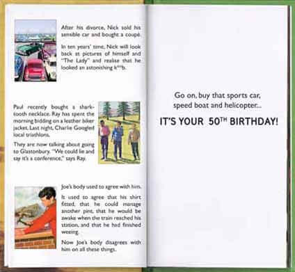 Ladybird Books Age 50 Birthday Card - Image 3
