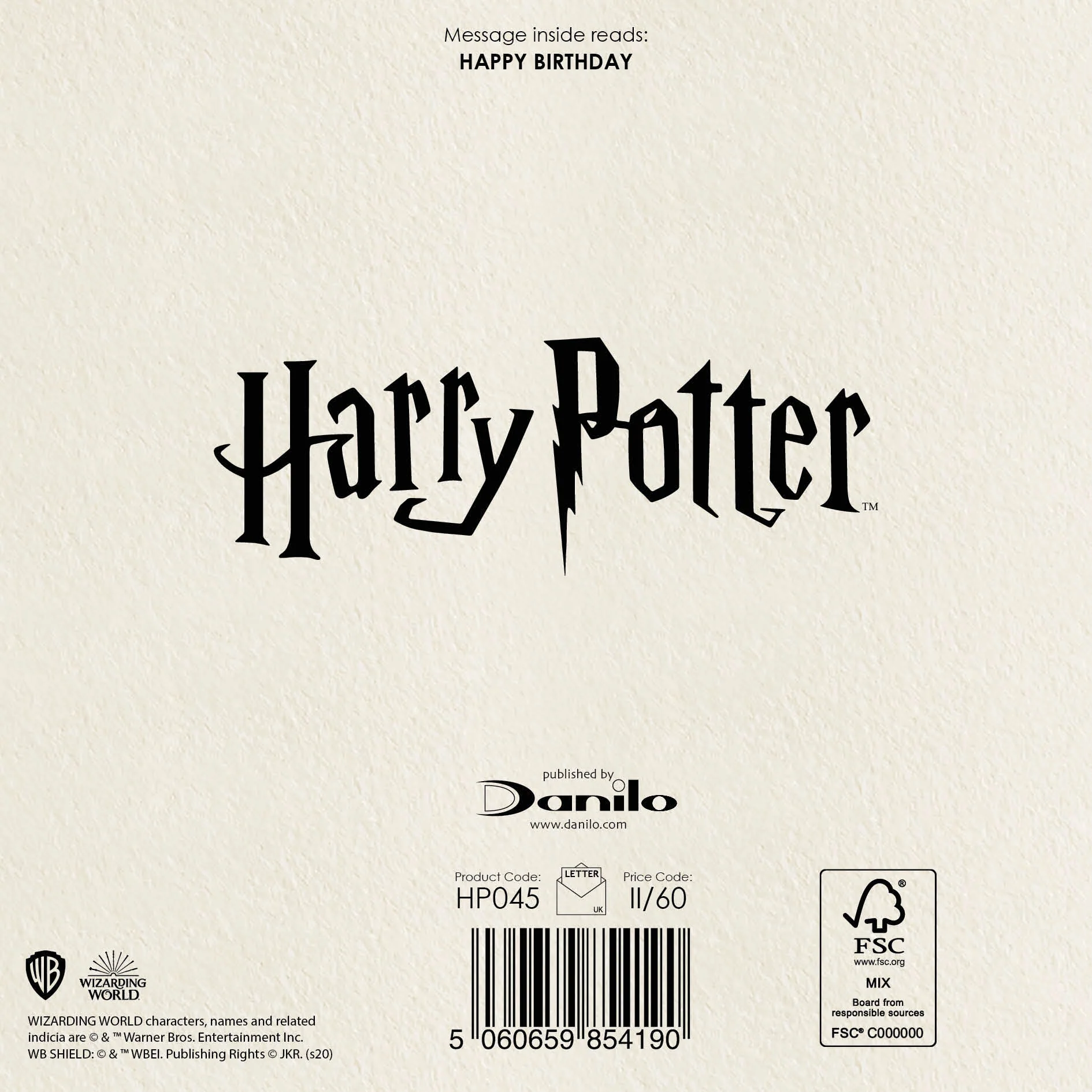 Harry Potter Age 9 Birthday Card - Image 4