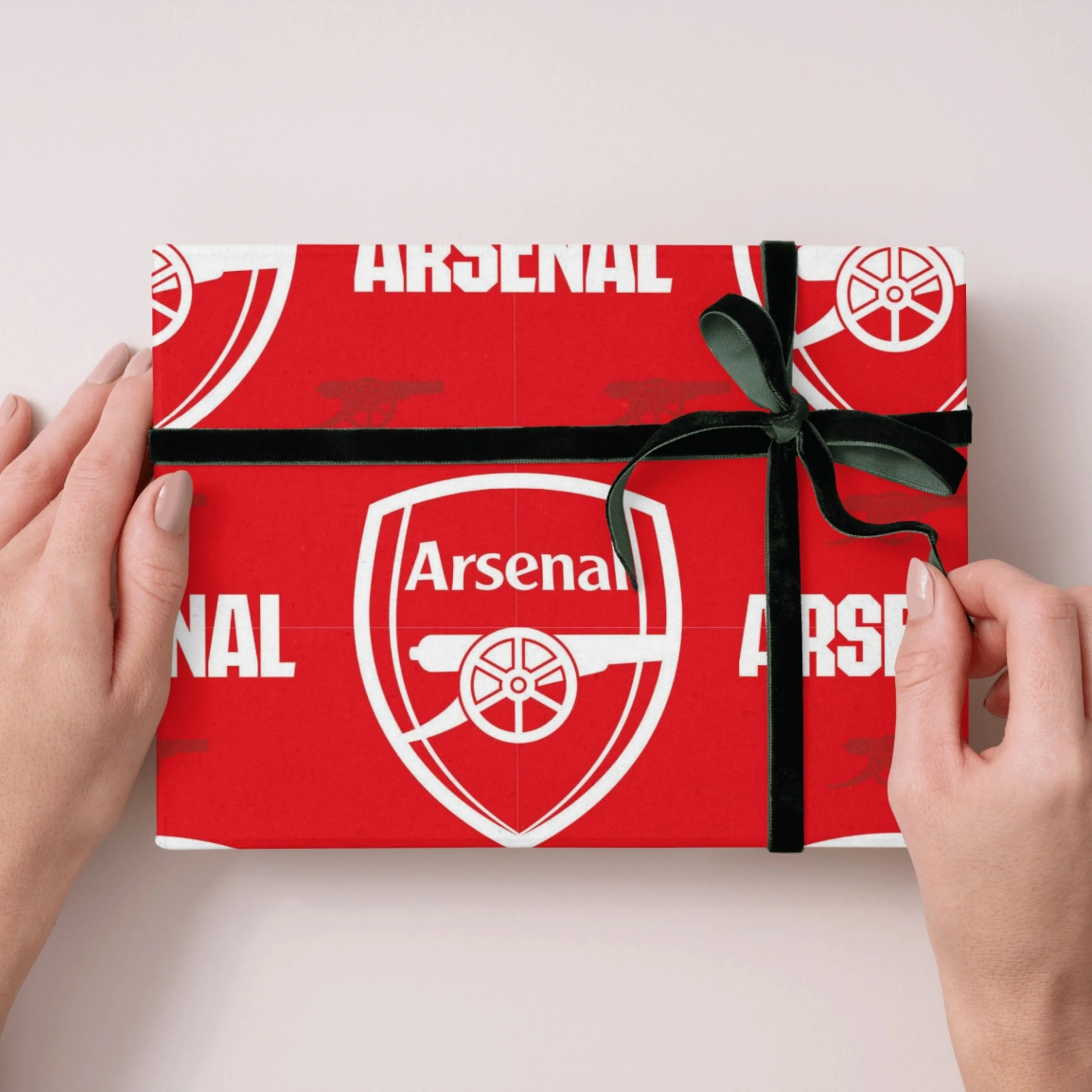 Arsenal FC 4 Sheets & 4 Tags Gift Wrap Bundle - Image 4