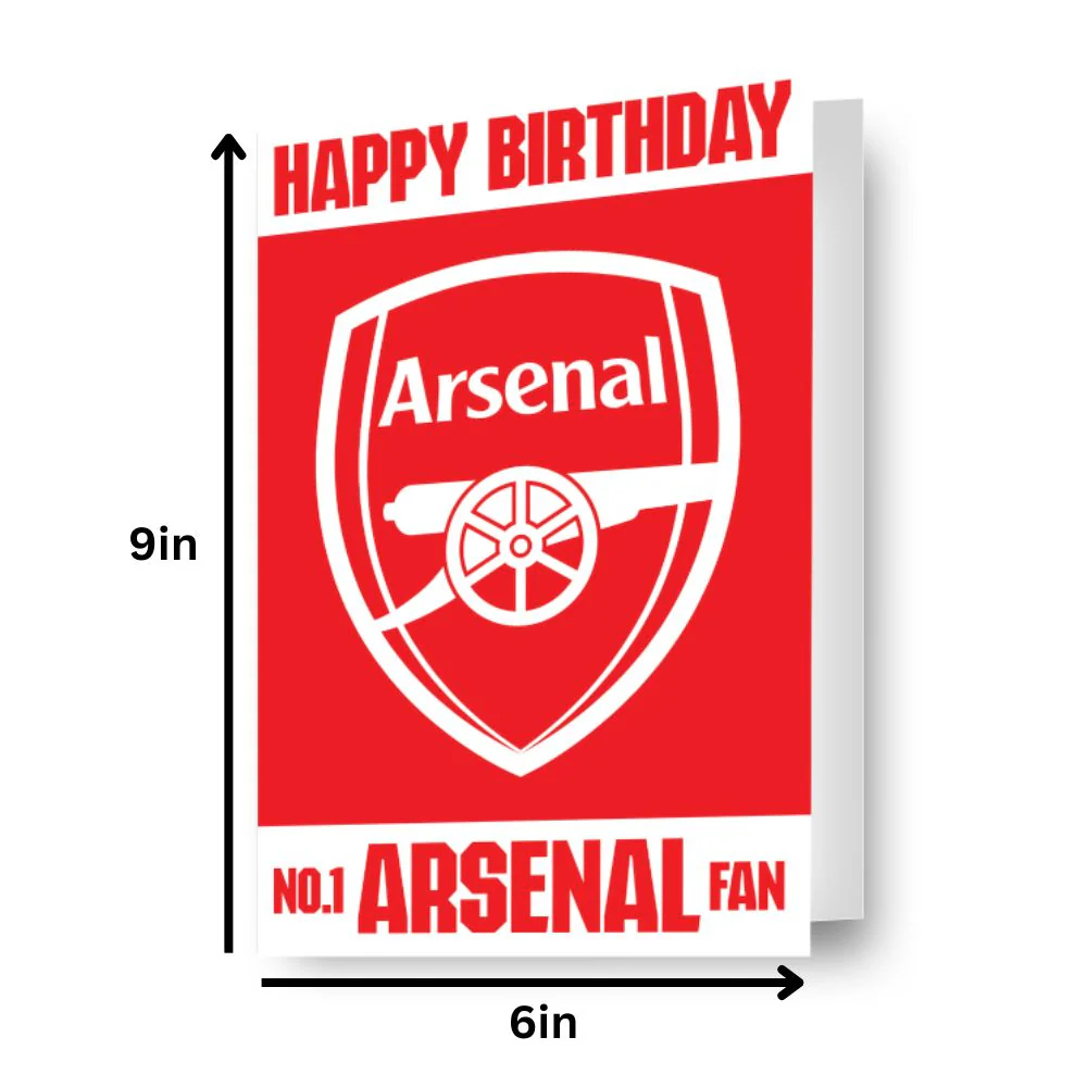 ARSENAL FC LENTICULAR 3D-EFFECT CARD - Image 2