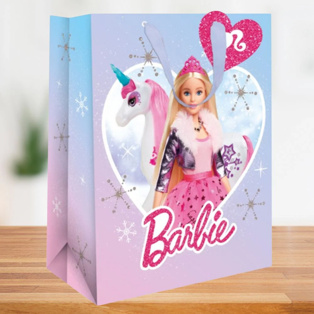 Barbie Christmas Medium Gift Bag - Image 3