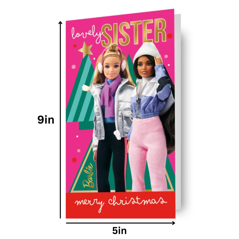 Barbie Sister Christmas Card - Image 2