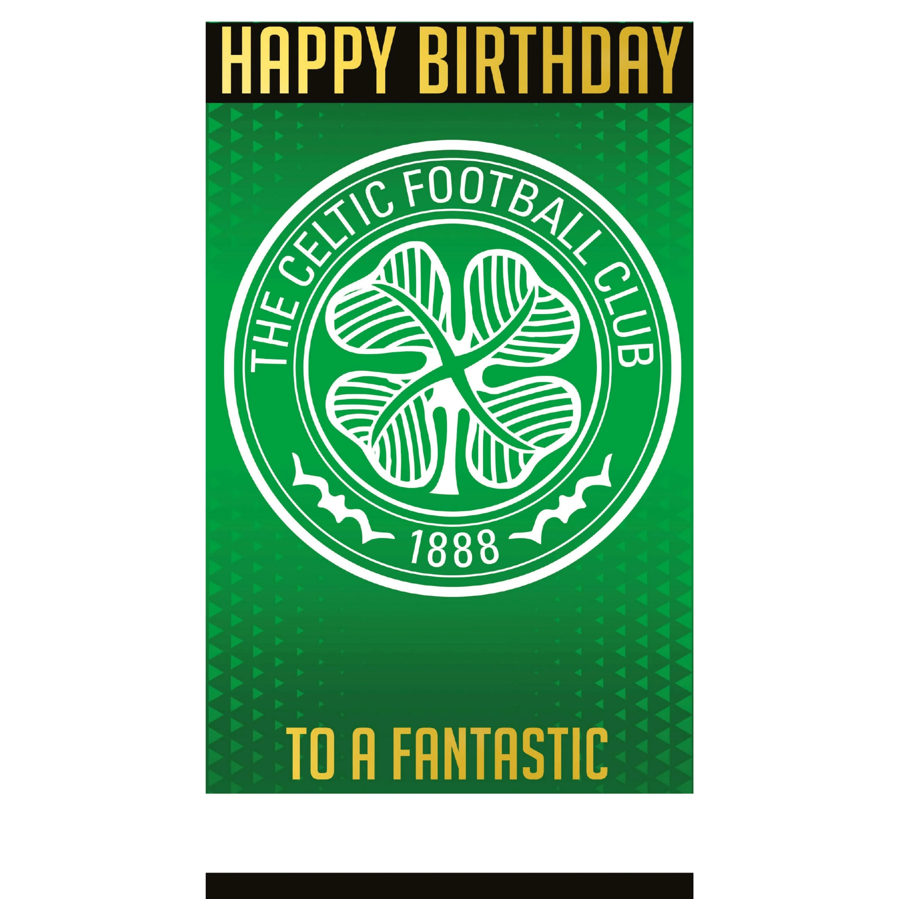 Celtic FC Personalise Birthday Card With Sticker Sheet - Image 5