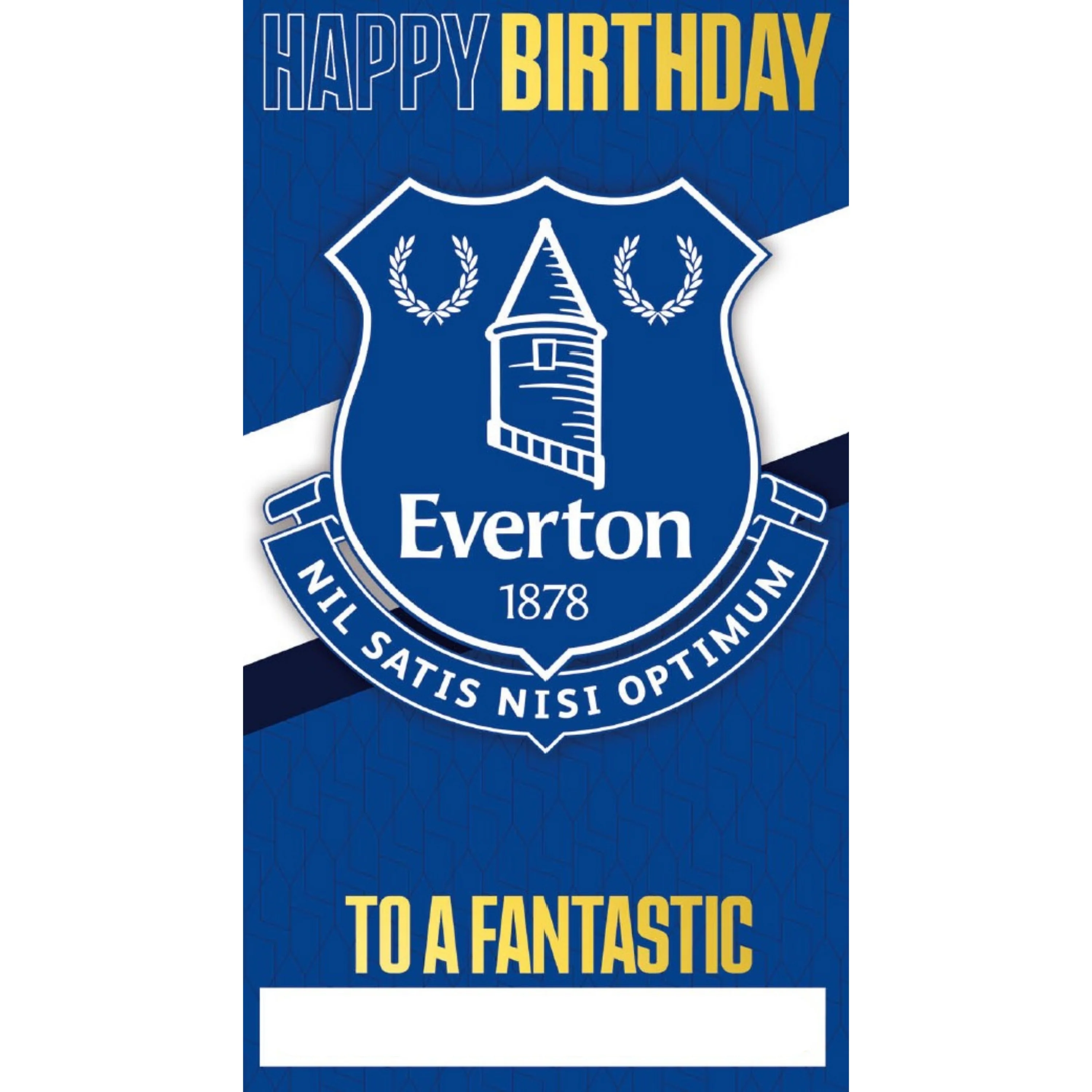 Everton FC Personalise Birthday Card With Sticker Sheet - Image 5