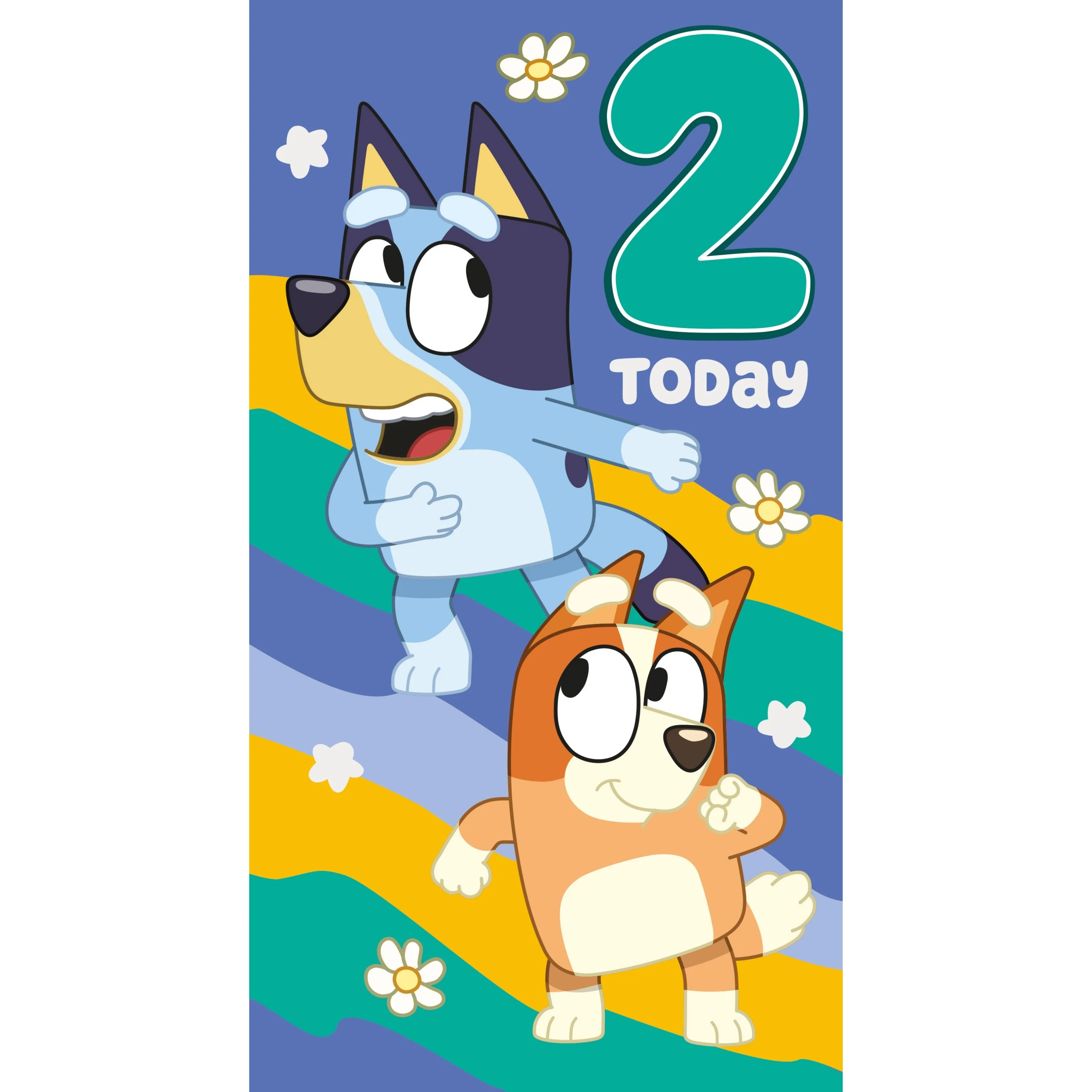 Bluey Age 2 Sticker Birthday Card - Image 5