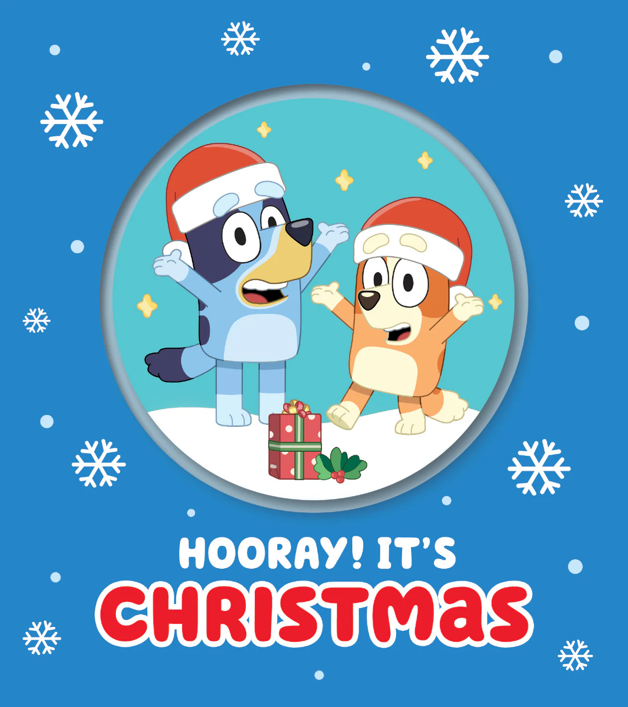 Bluey Christmas Card with Detachable Bauble - Image 3