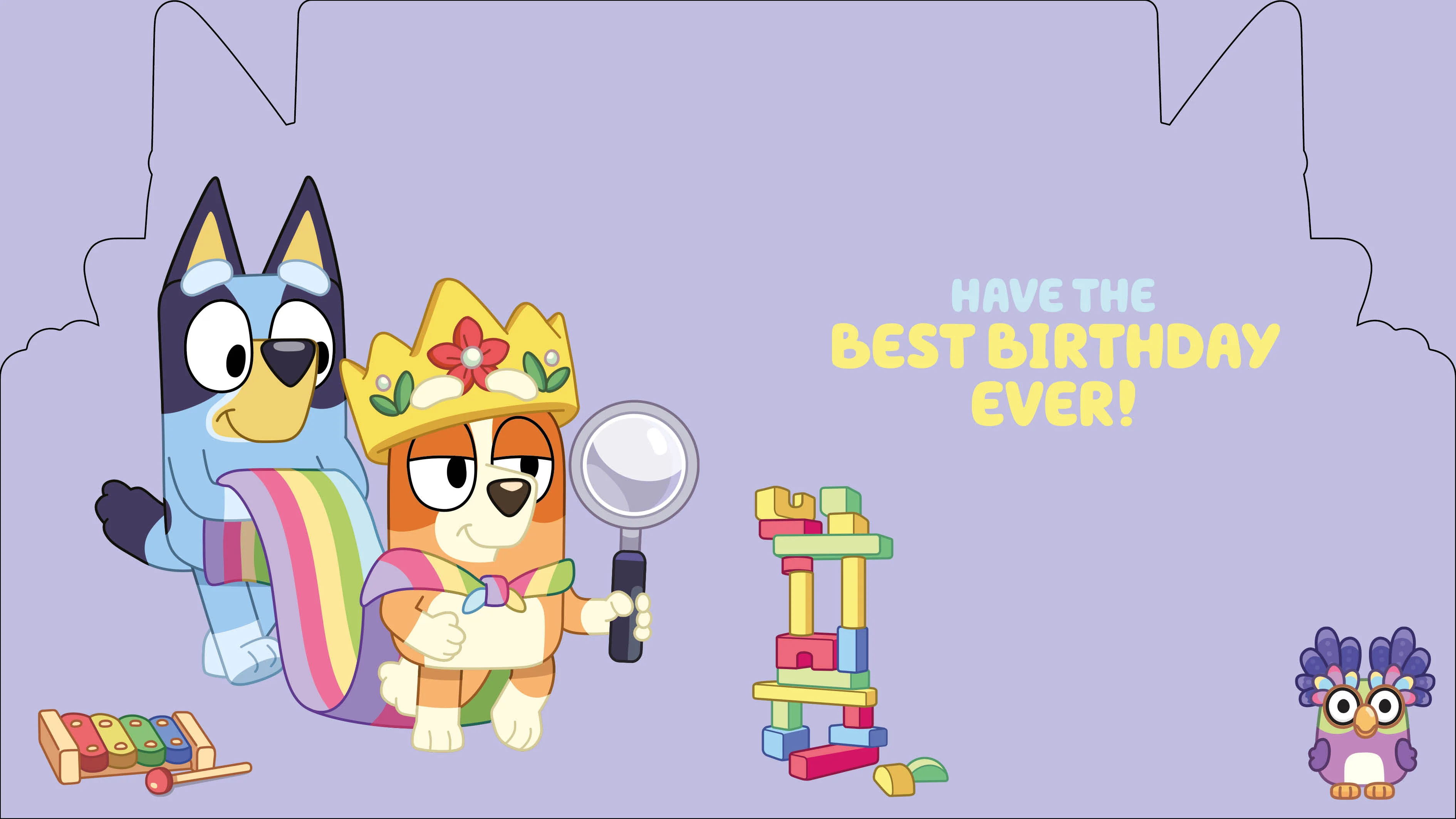 Bluey 'Birthday Fun!' Birthday Card - Image 3