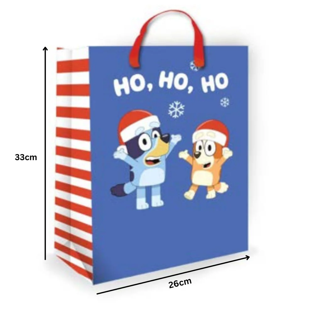 Bluey Christmas Medium Gift Bag - Image 2