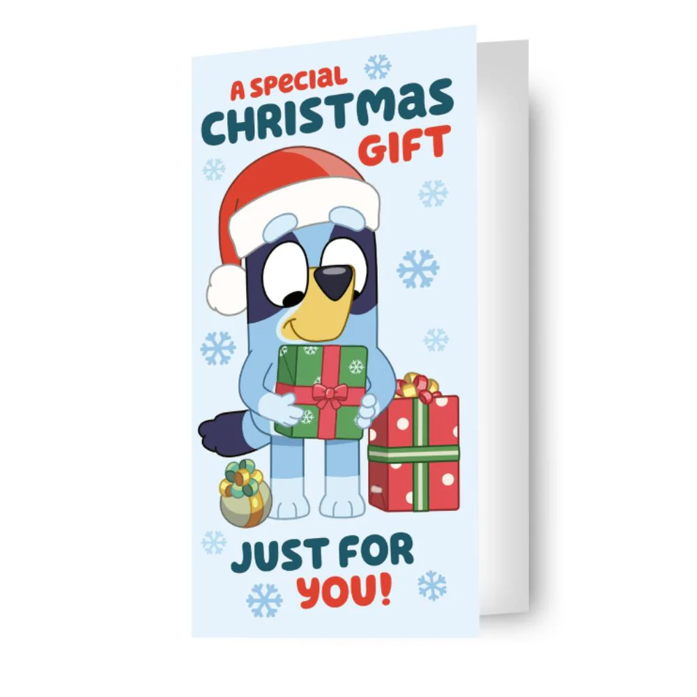 Bluey Christmas Money Wallet