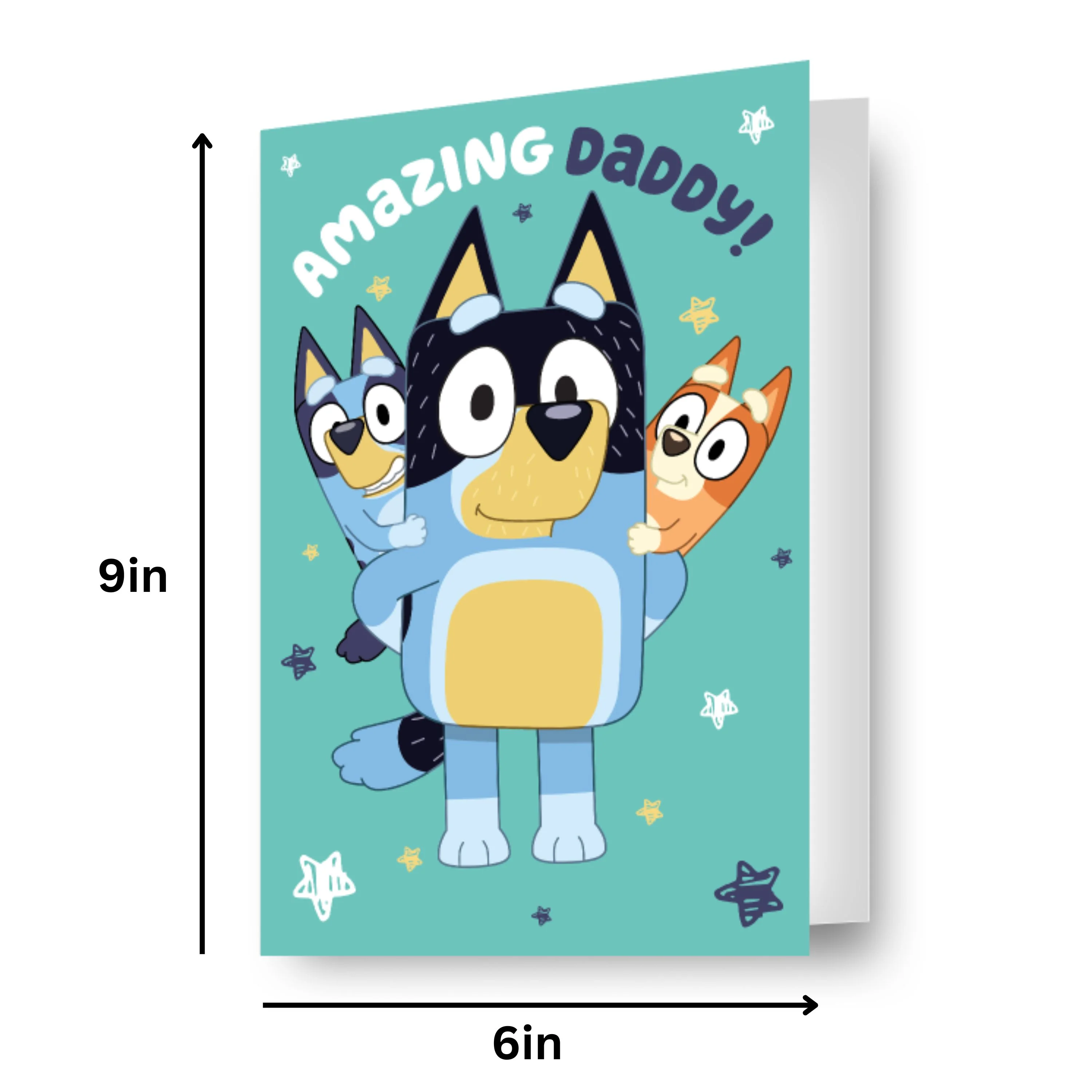 Bluey Daddy Birthday Card - Image 2