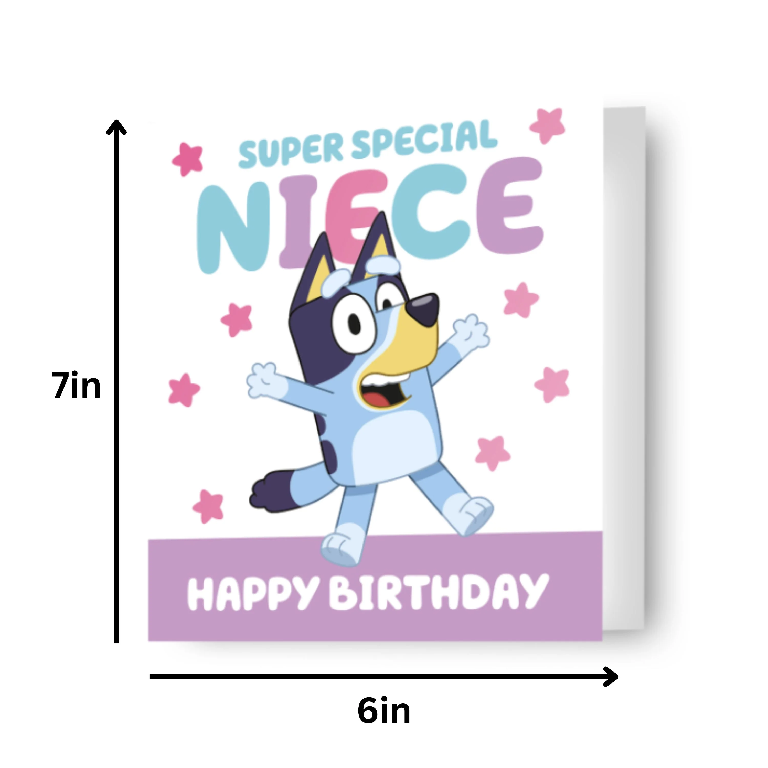 Bluey Niece Birthday Card - Image 2
