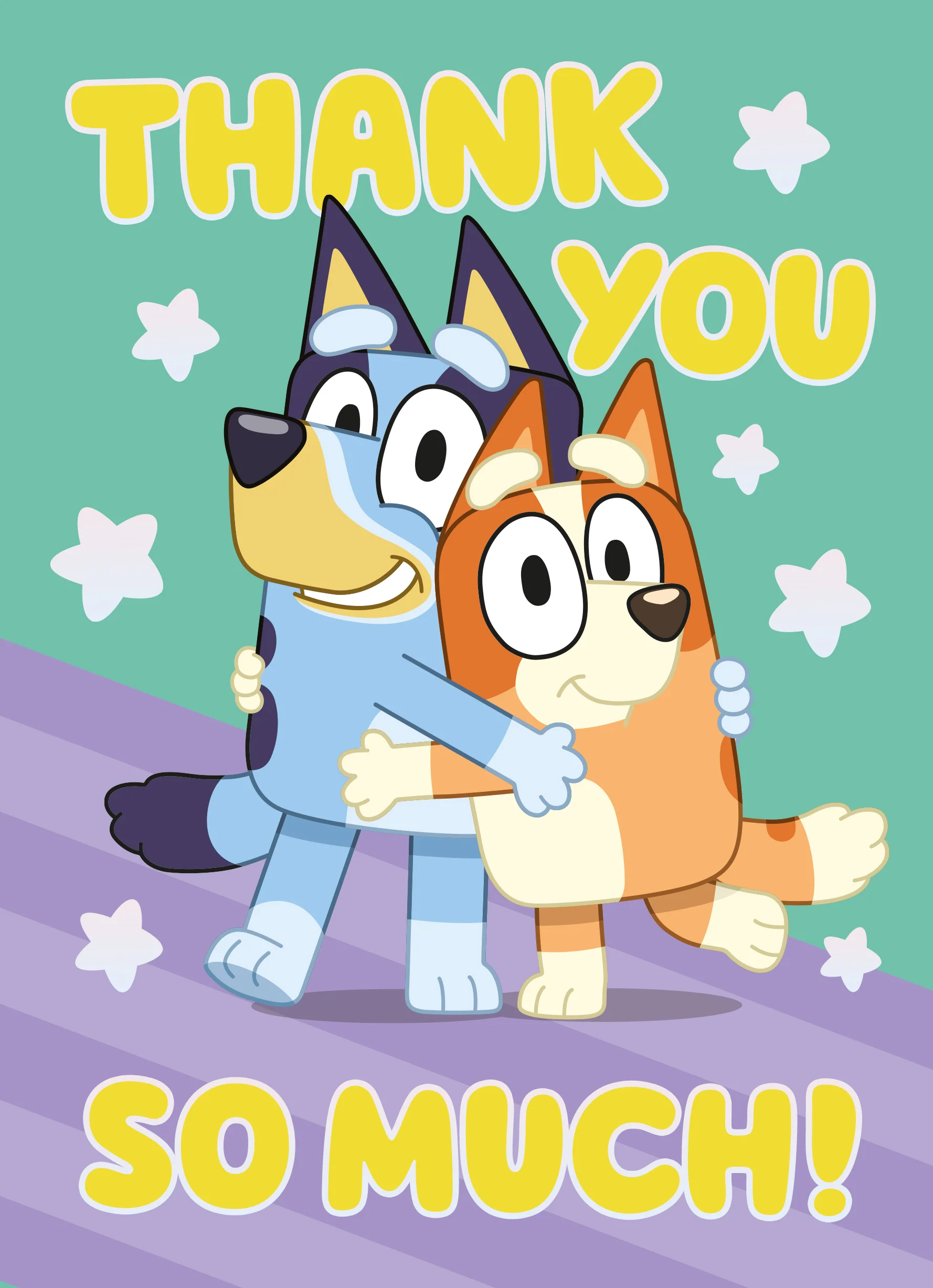 Bluey Thank You Card - Image 3