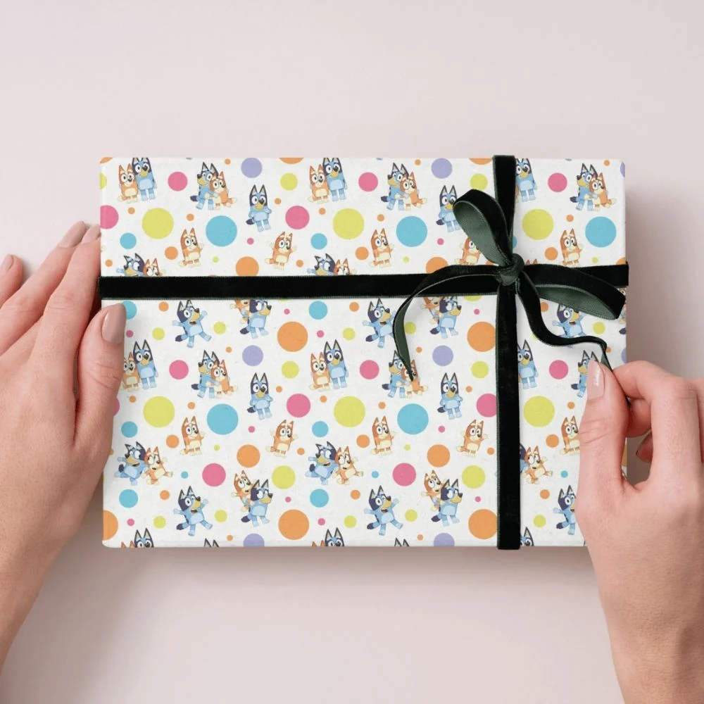 Bluey 4m Roll Wrapping Paper - Image 4