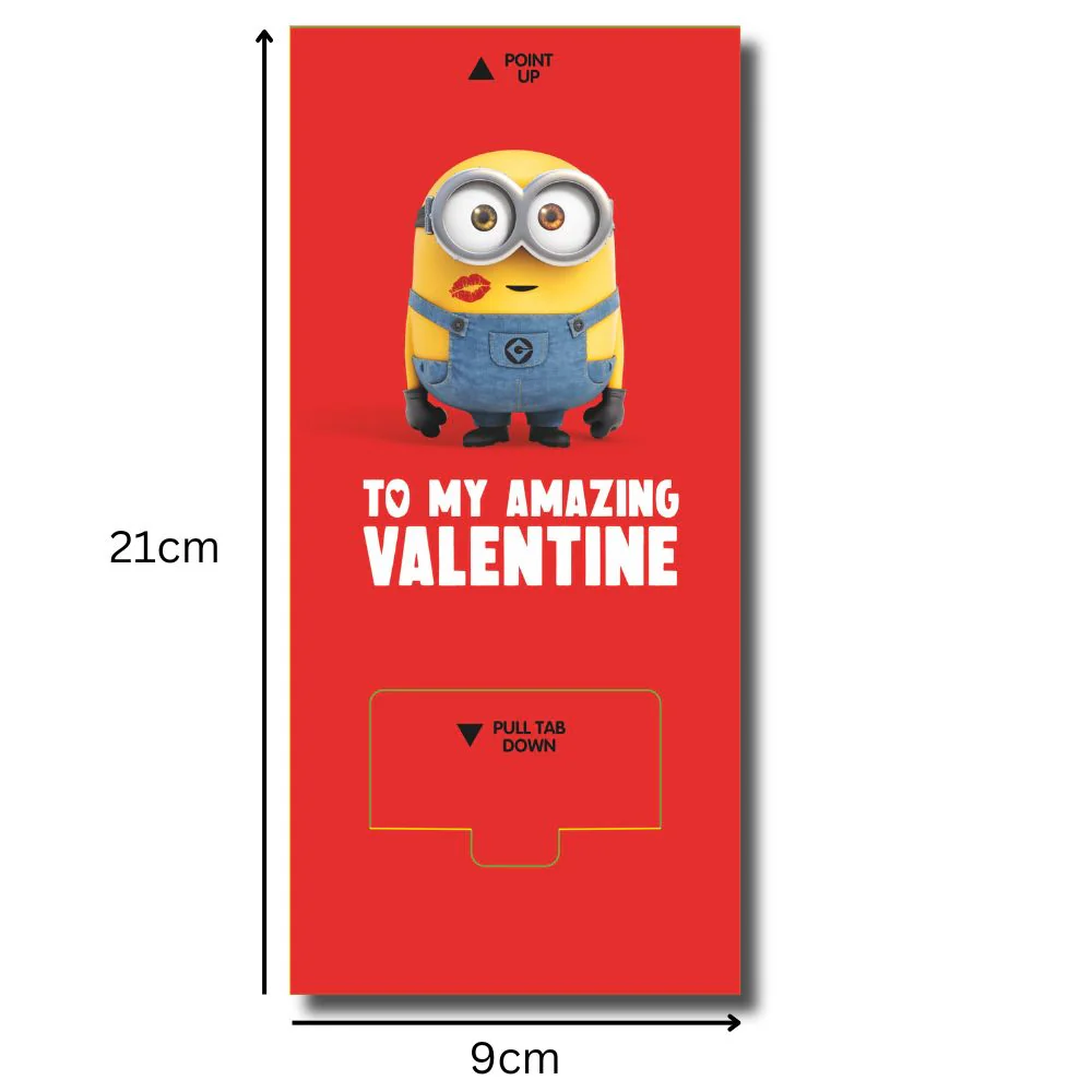 BOOMF Confetti Cannon Despicable Me Valentine's Day Card - Image 4