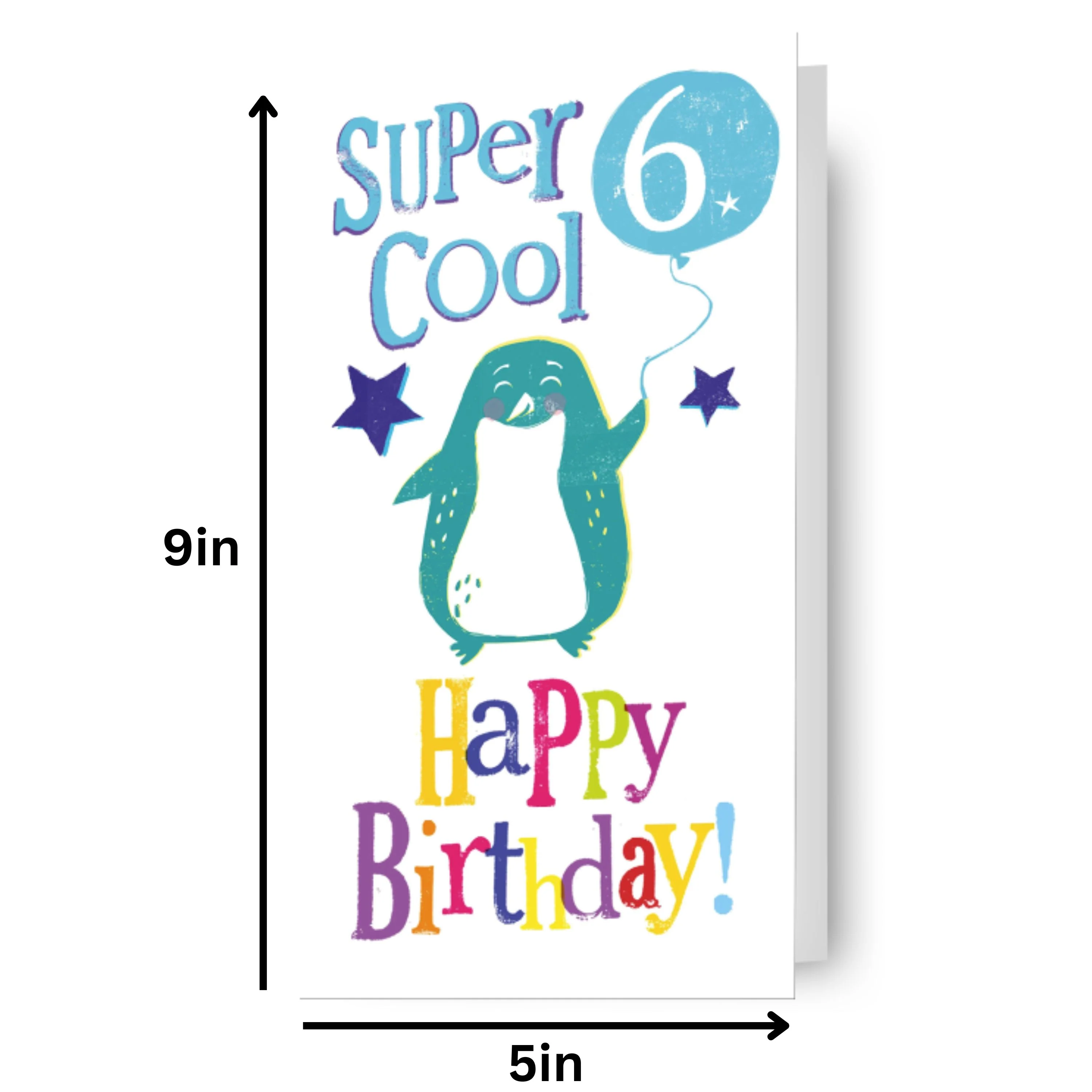 Brightside Age 6 Birthday Card - Image 2