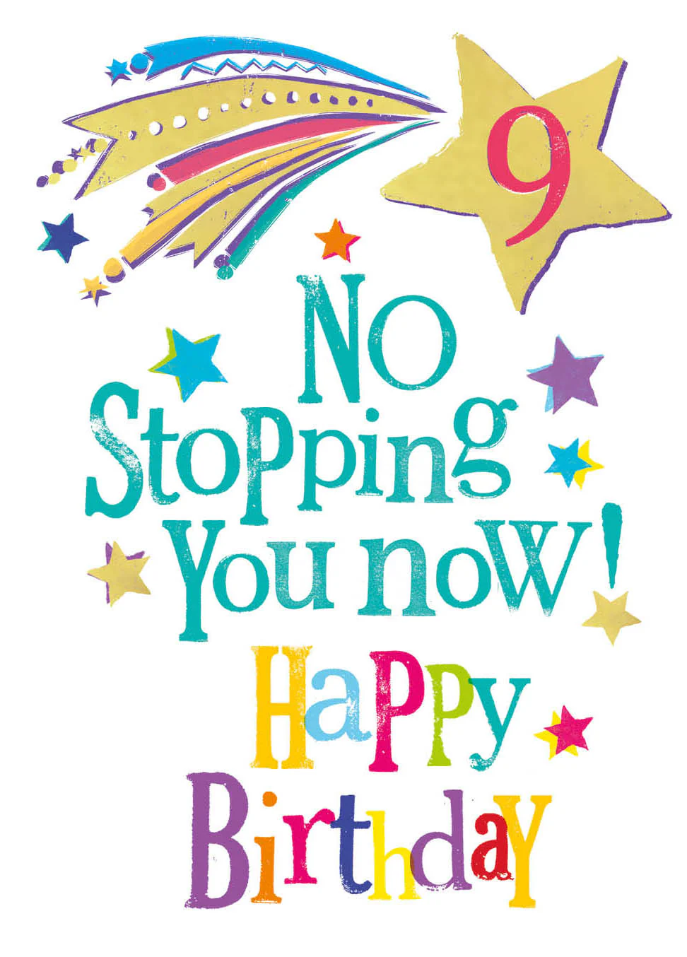 Brightside Age 9 Birthday Card - Image 3