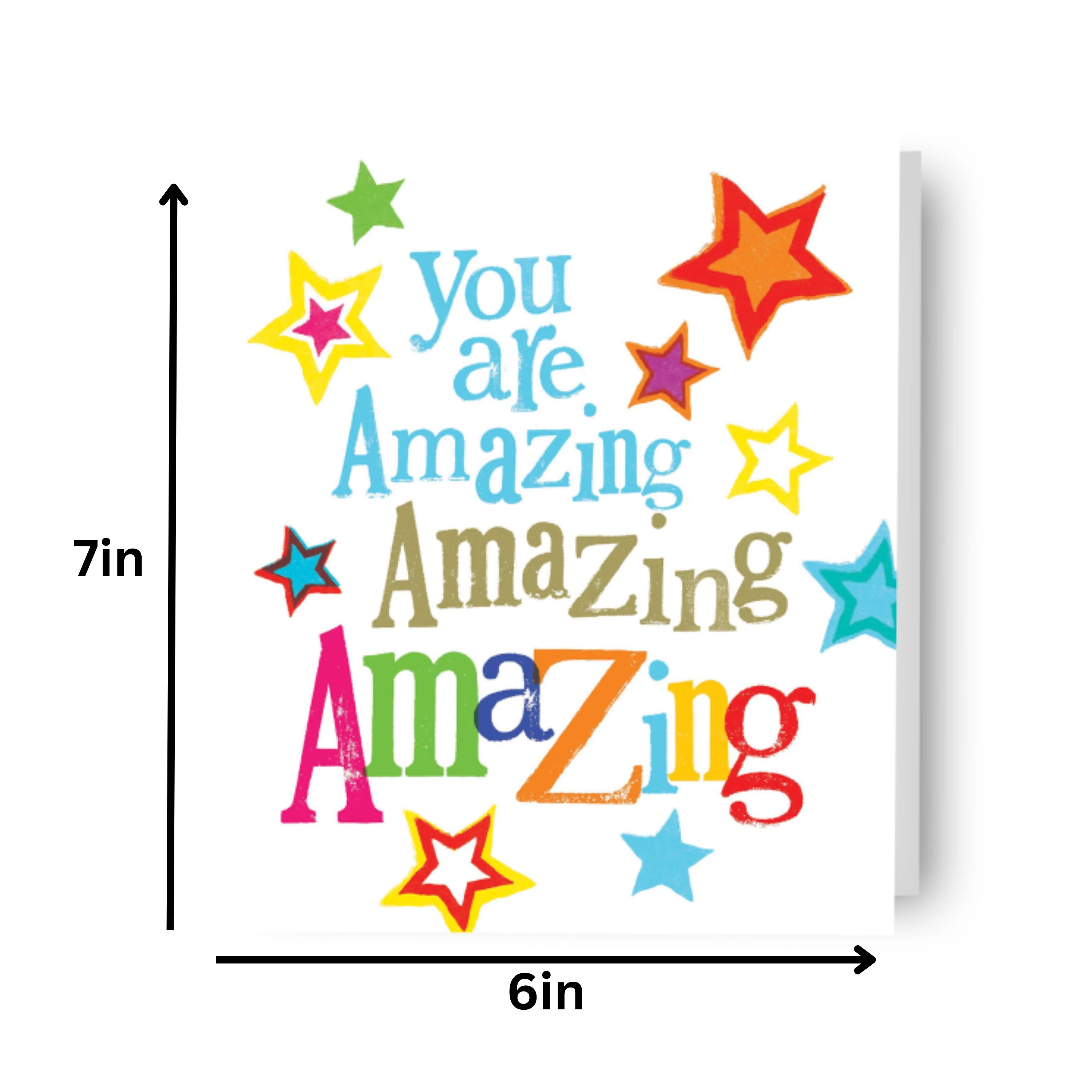 Brightside 'You Are Amazing Amazing Amazing' Congratulations Card - Image 2