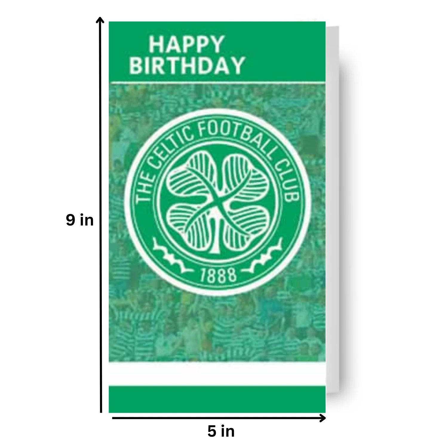 Celtic FC Happy Birthday Crest Card - Image 3