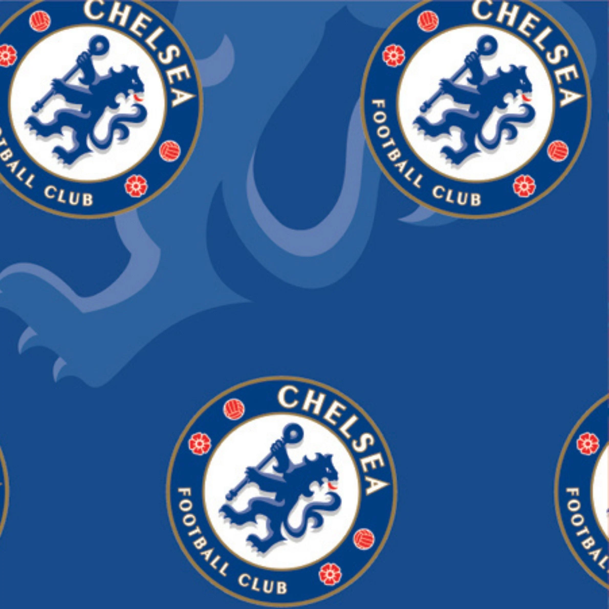 Chelsea FC 2 Sheets & 2 Tags Gift Wrap - Image 3