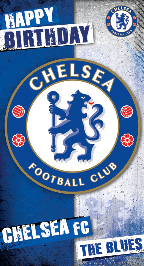 Chelsea FC 'The Blues' Birthday Card - Image 2