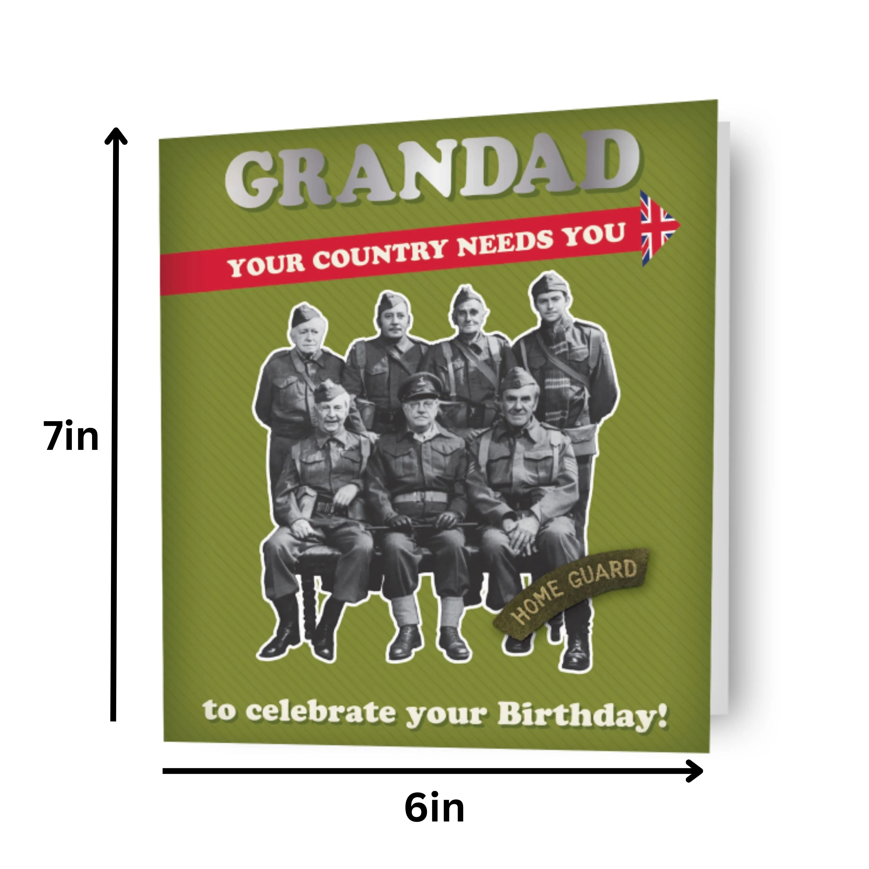 Dad's Army 'Grandad' Birthday Card - Image 2