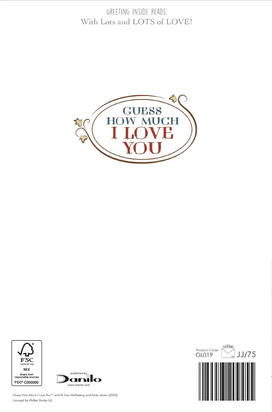 Guess How Much I Love You 'Daddy' Birthday Card - Image 4