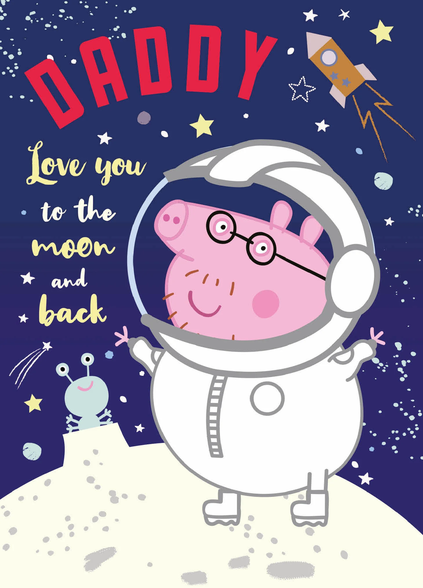 Peppa Pig Daddy Birthday Card - Image 3