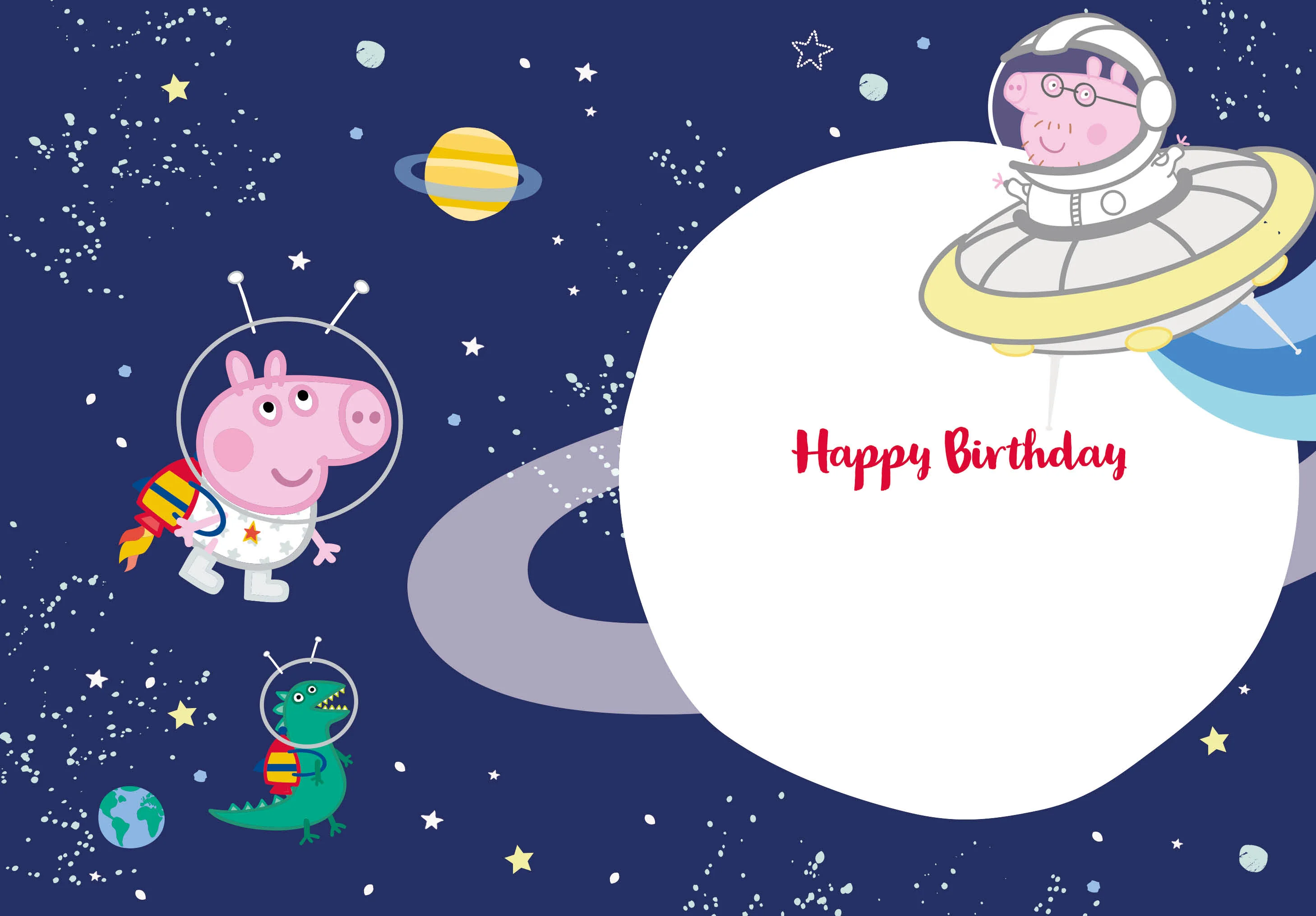 Peppa Pig Daddy Birthday Card - Image 4
