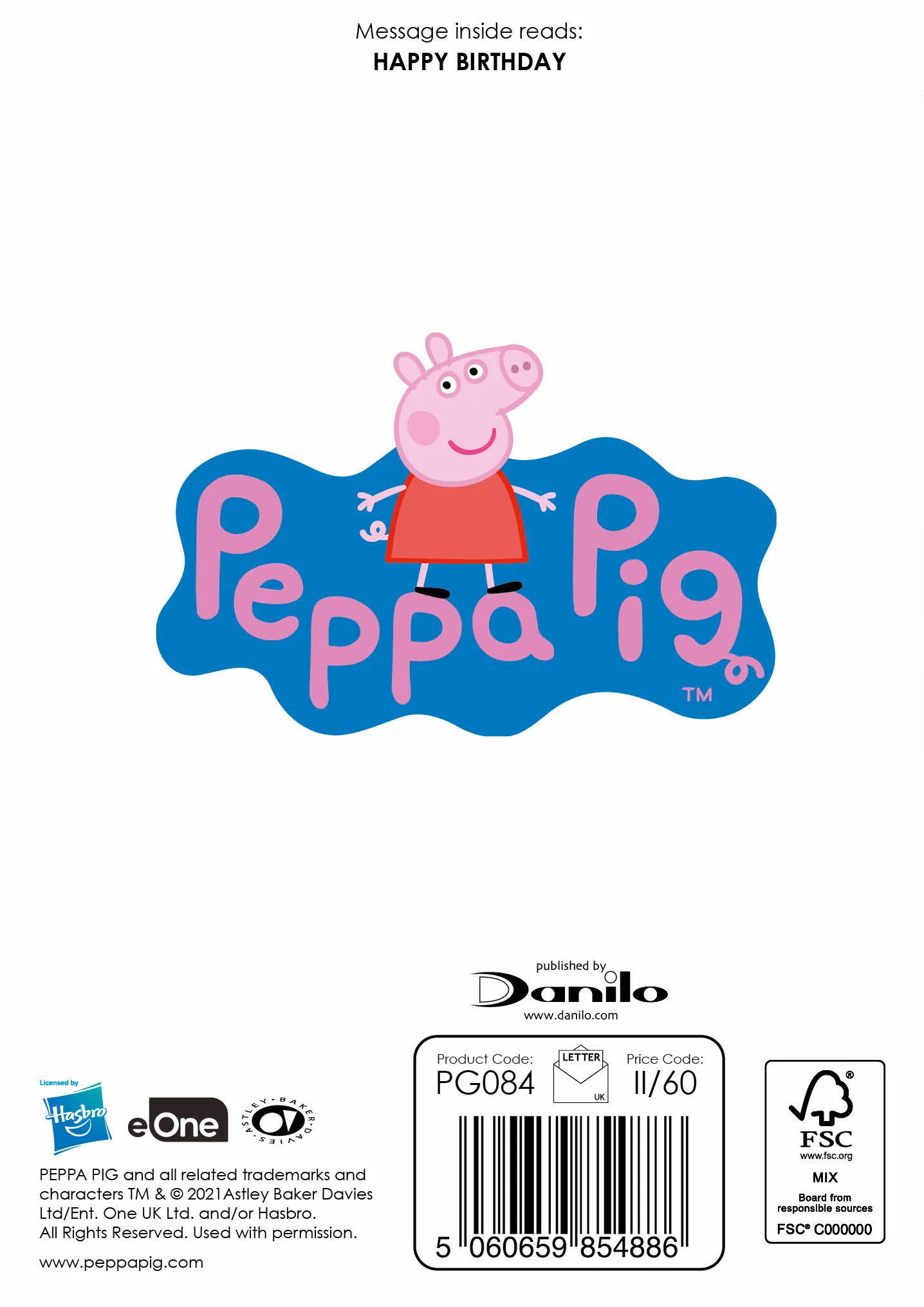 Peppa Pig Daddy Birthday Card - Image 5