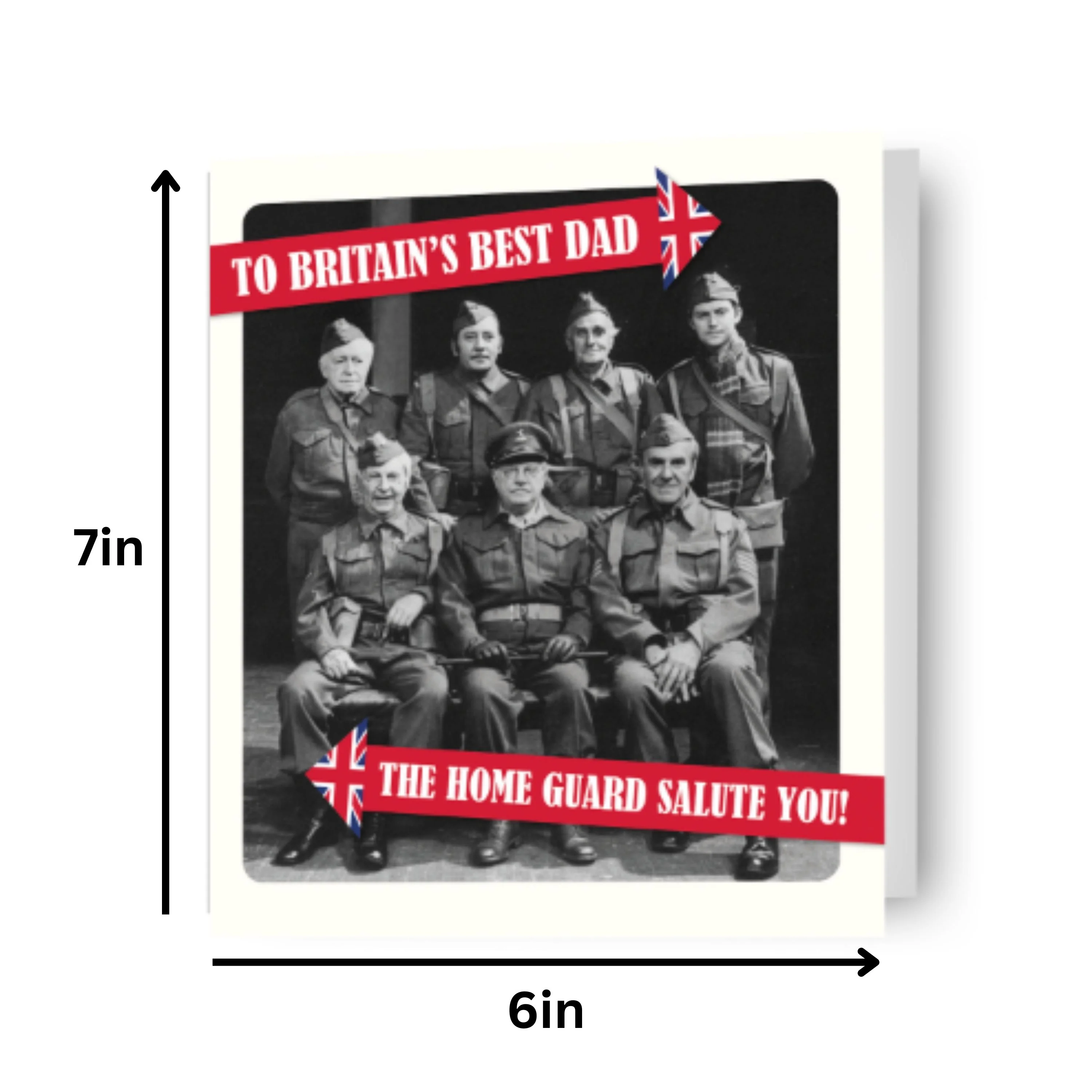 Dad's Army 'Best Dad' Father's Day Card - Image 2
