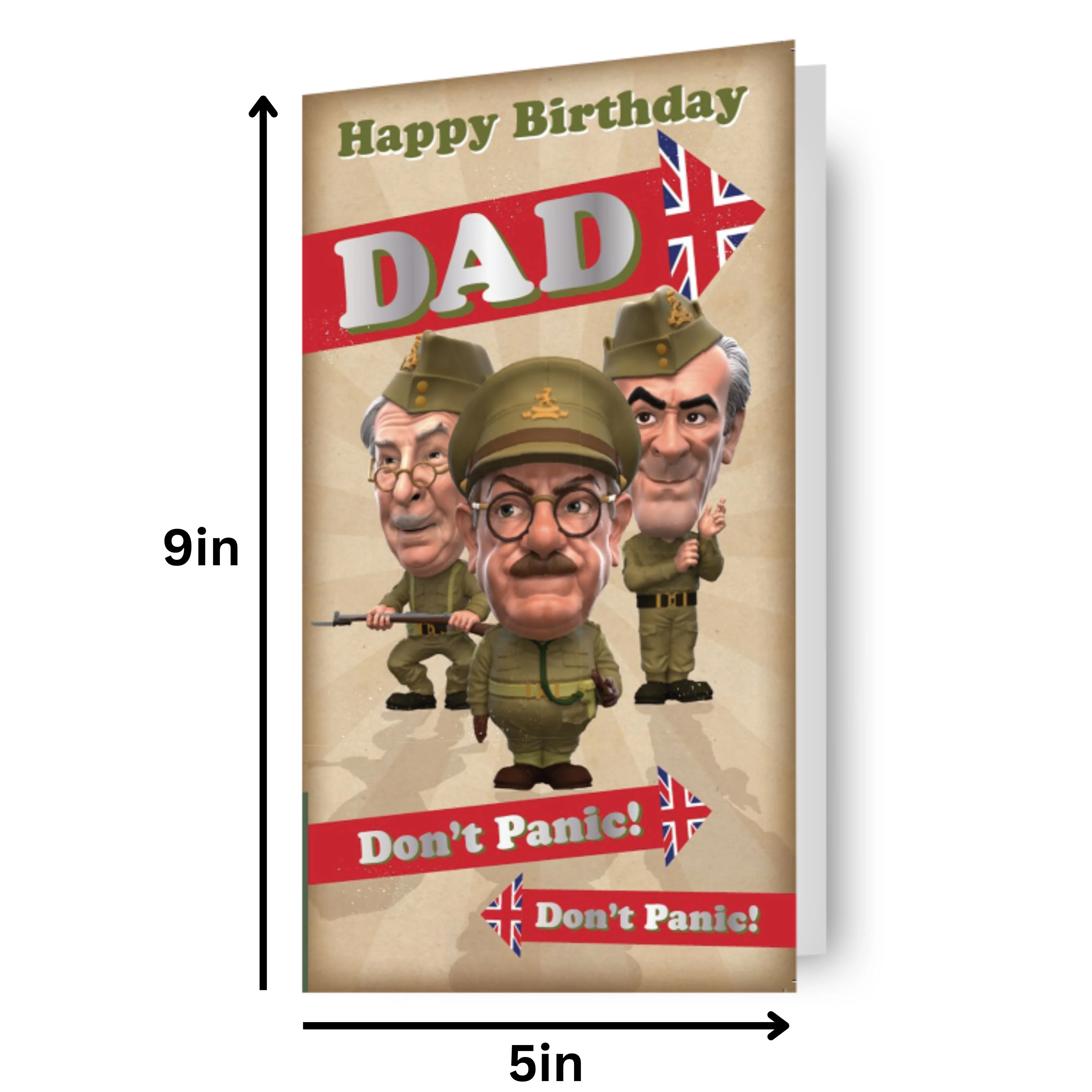 Dad's Army Dad Birthday Card - Image 2