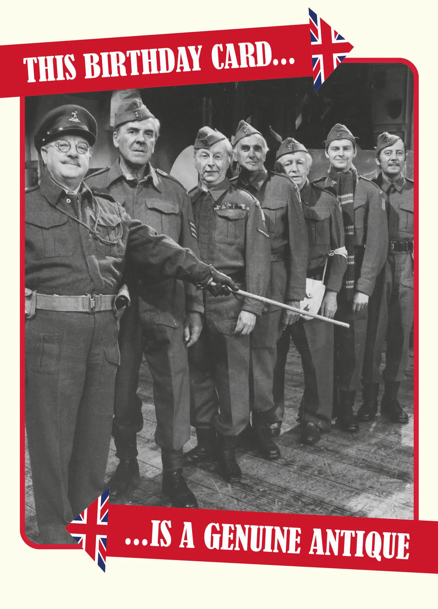 Dad's Army 'Genuine Antique' Birthday Card - Image 4