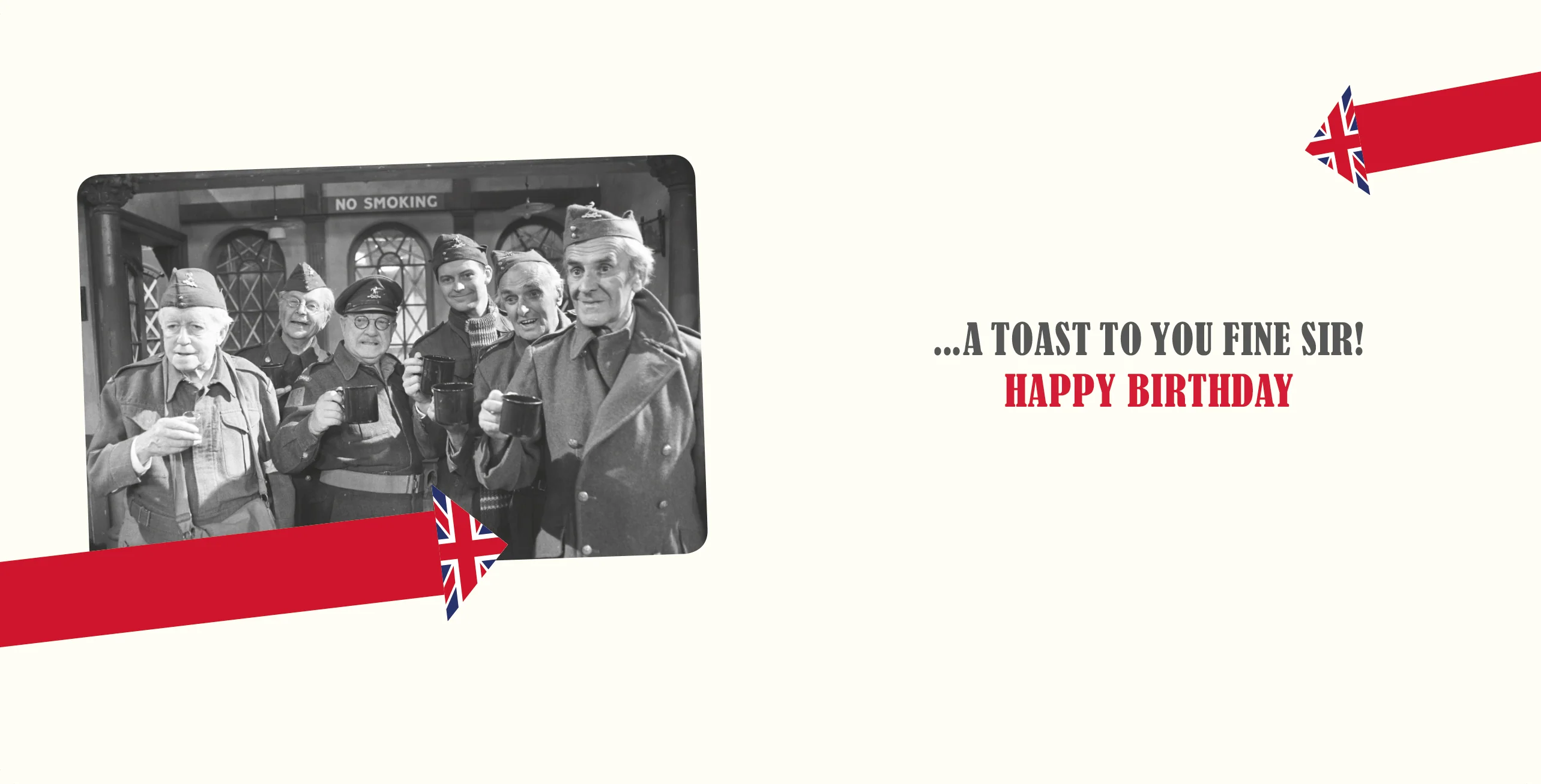 Dad's Army Funny Birthday Card - Image 3