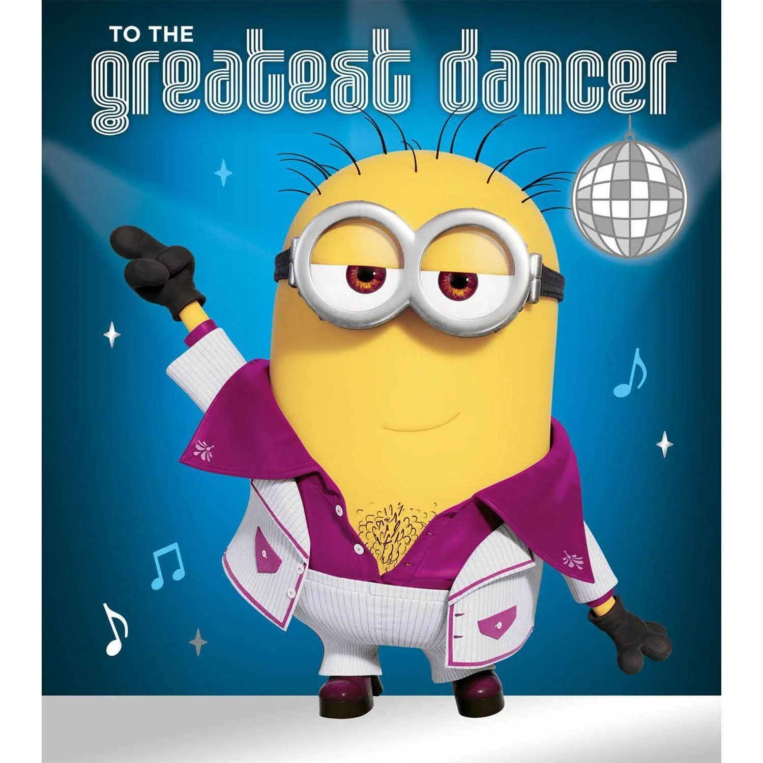 Despicable Me Minions 'Greatest Dancer' Happy Birthday Card - Image 2