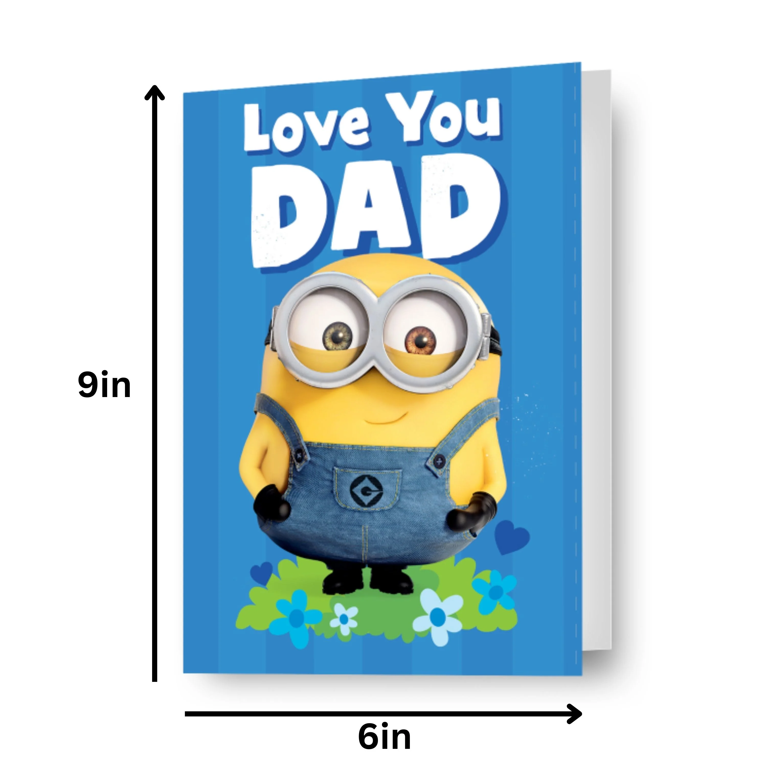 Despicable Me Minions 'Love You Dad' Fold Out Father's Day Card - Image 3