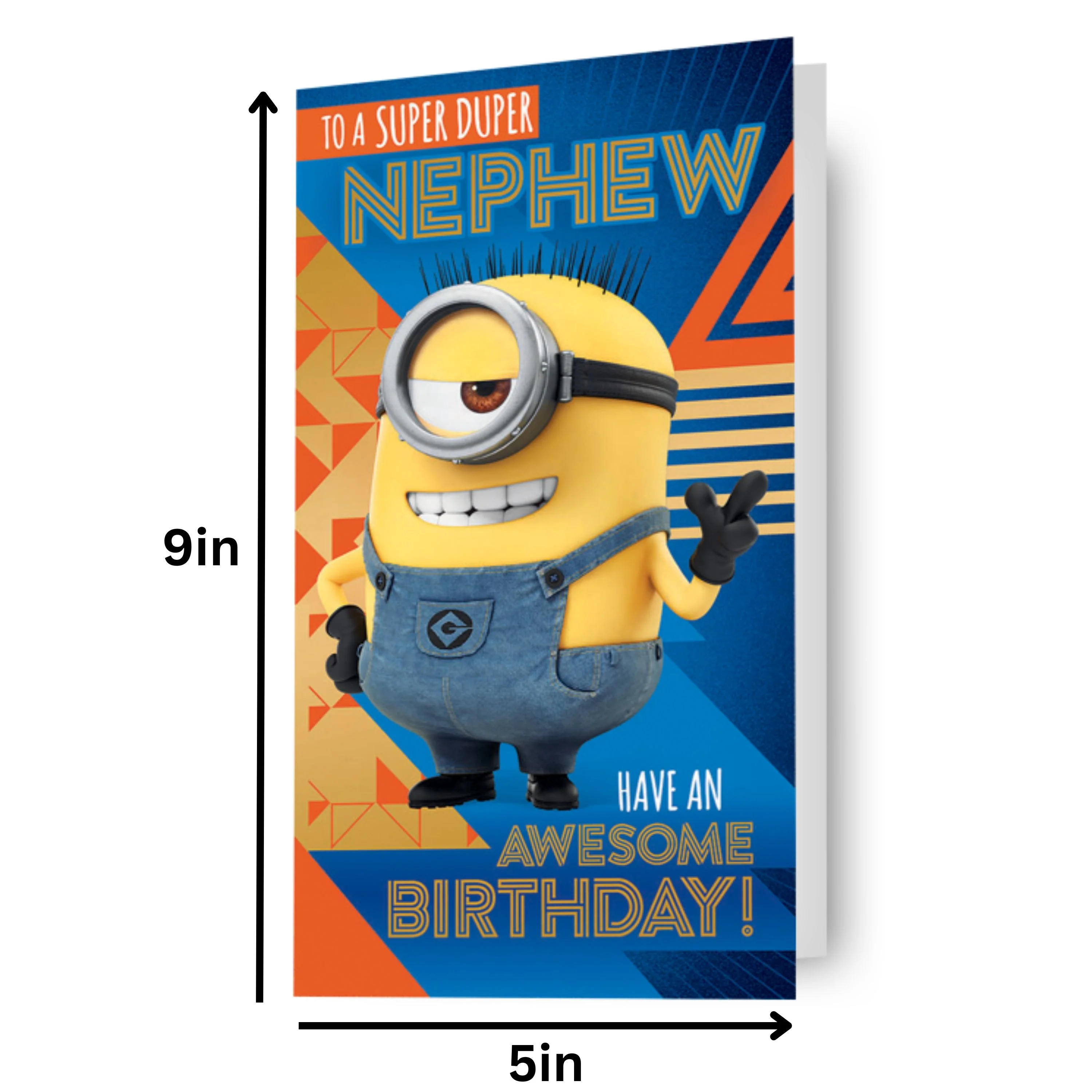Despicable Me Minions 'Nephew' Birthday Card - Image 2