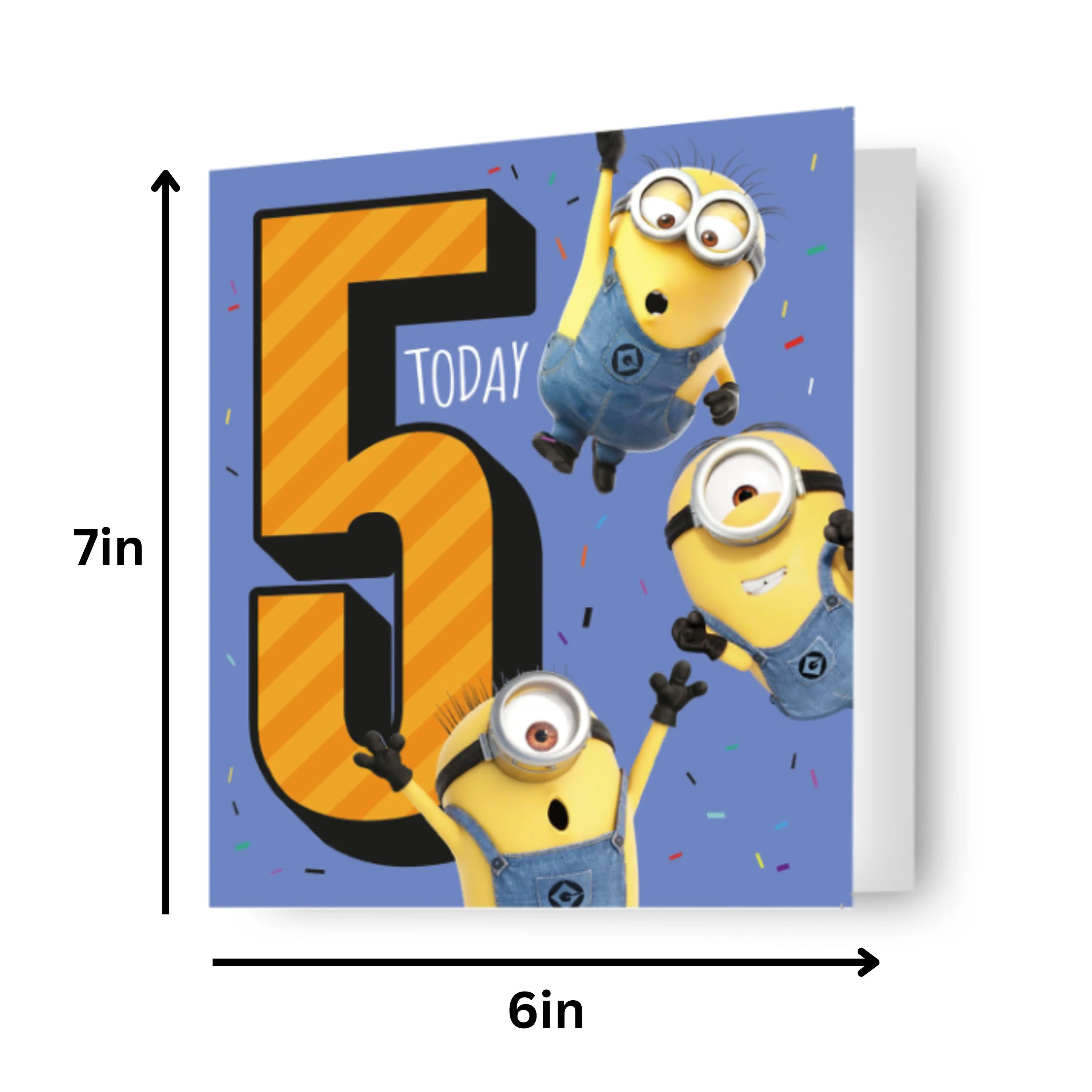 Despicable Me Age 5 Birthday Card - Image 2