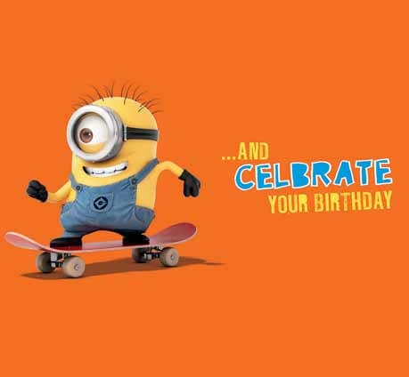 Despicable Me Minions Age 9 Birthday Card - Image 3