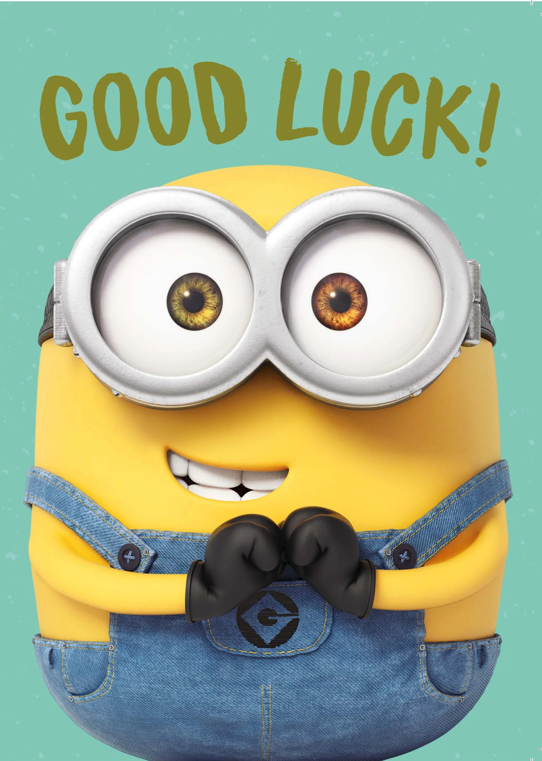 Despicable Me Minions 'Good Luck' Card - Image 5