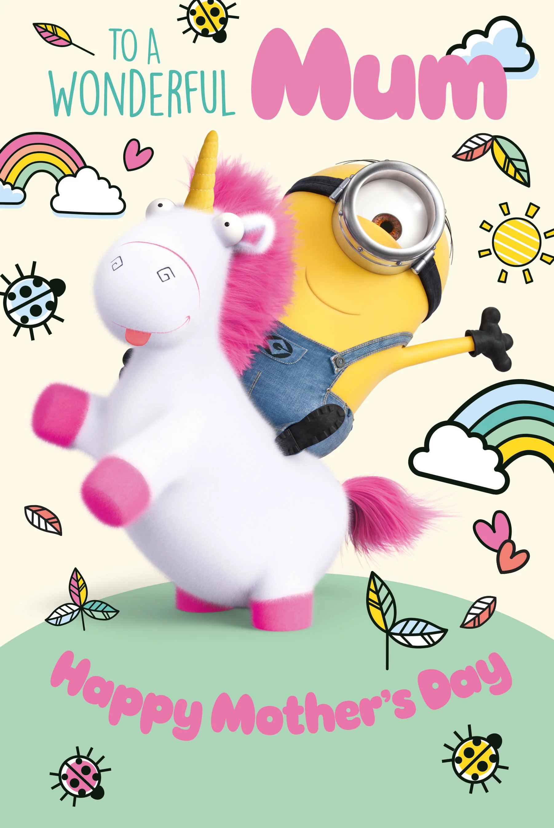 Despicable Me Minions 'Wonderful Mum' Mother's Day Card - Image 3