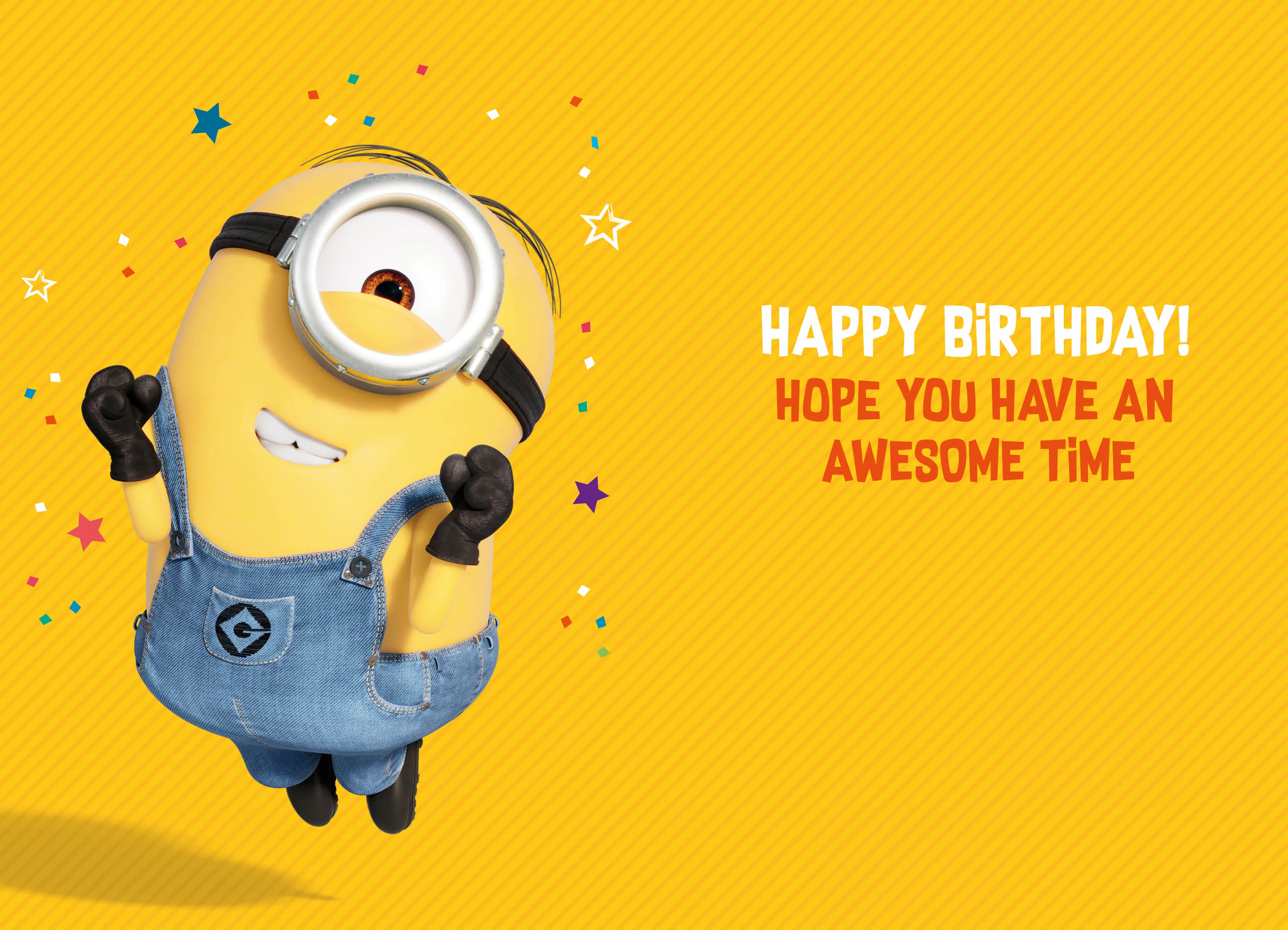 Despicable Me Minions Age 7 Birthday Card - Image 3
