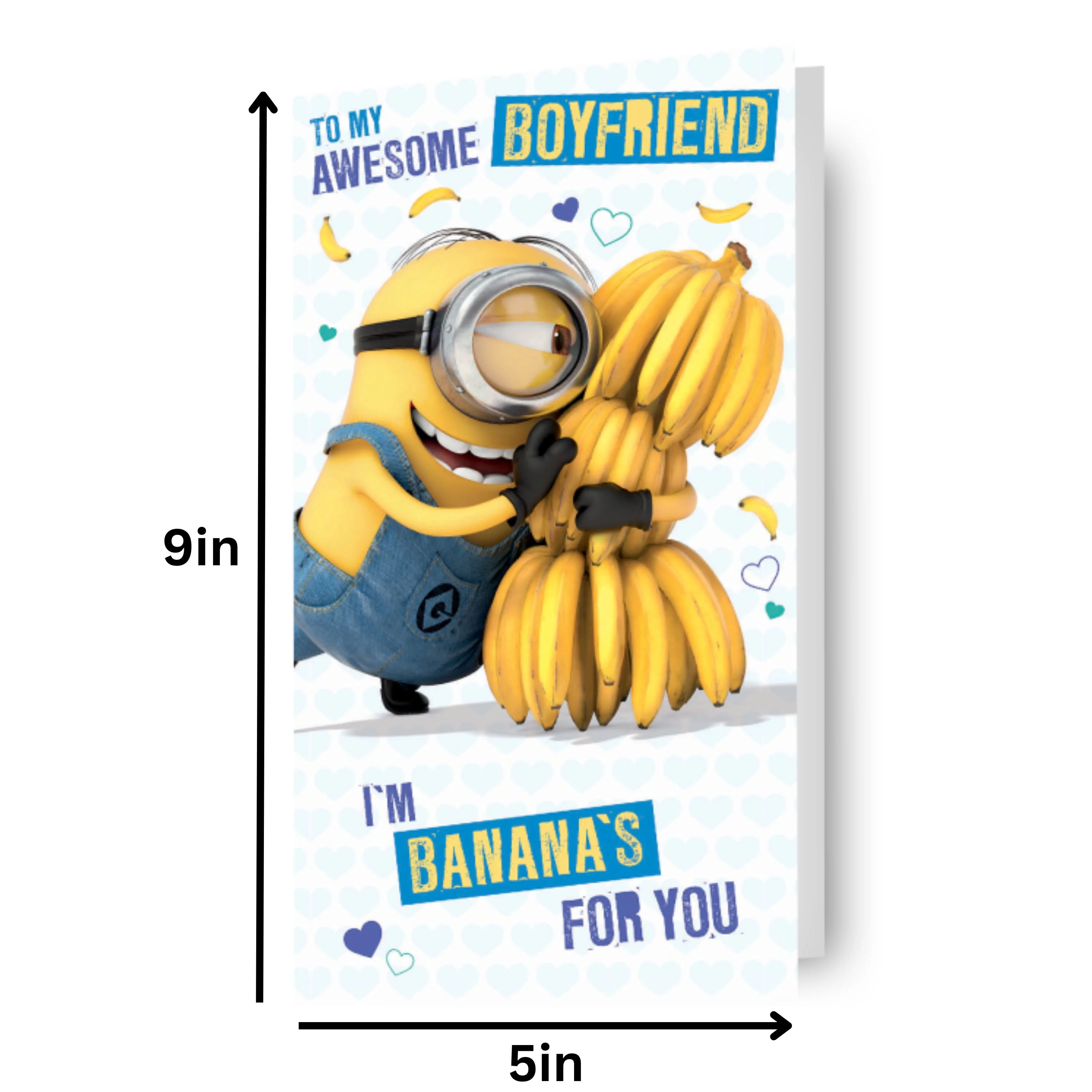 Despicable Me Minions 'Awesome Boyfriend' Birthday Card - Image 3