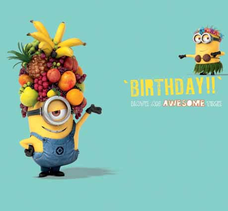 Despicable Me Minions Funny Birthday Card - Image 3