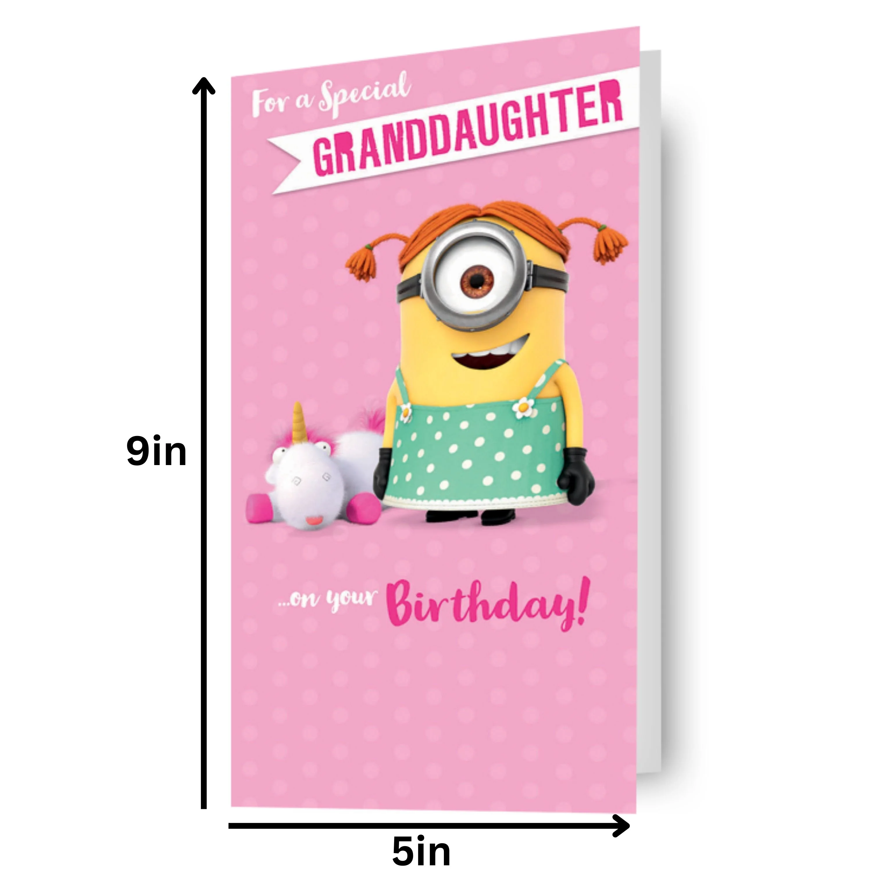 Despicable Me Minions 'Special Granddaughter' Birthday Card - Image 2