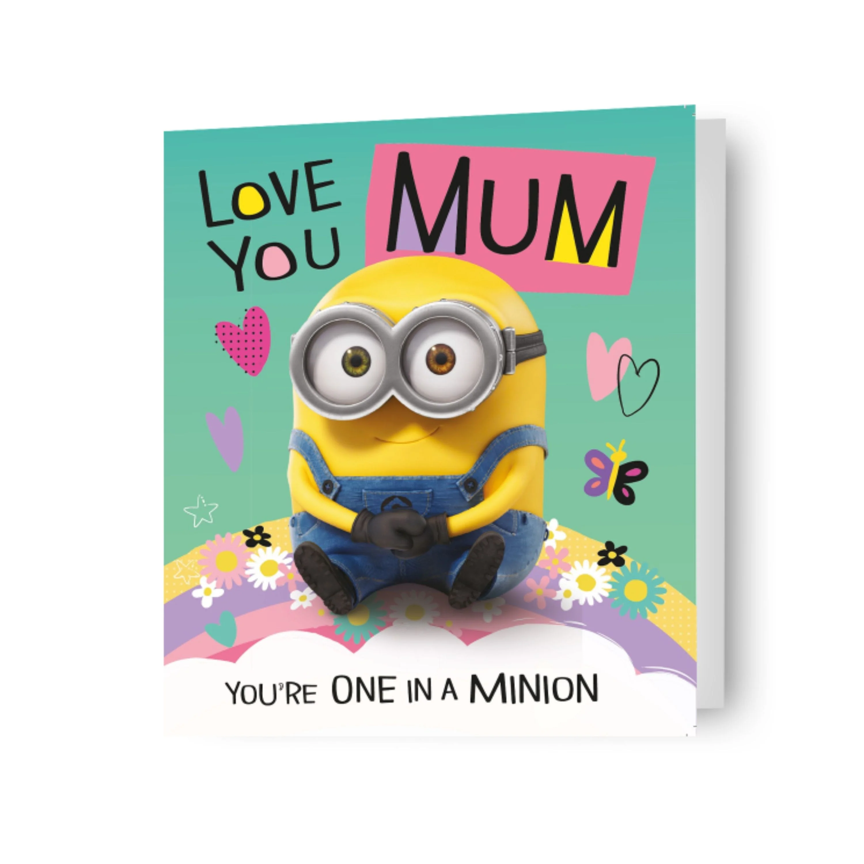Despicable Me Minions 'Love You Mum' Mother's Day Card