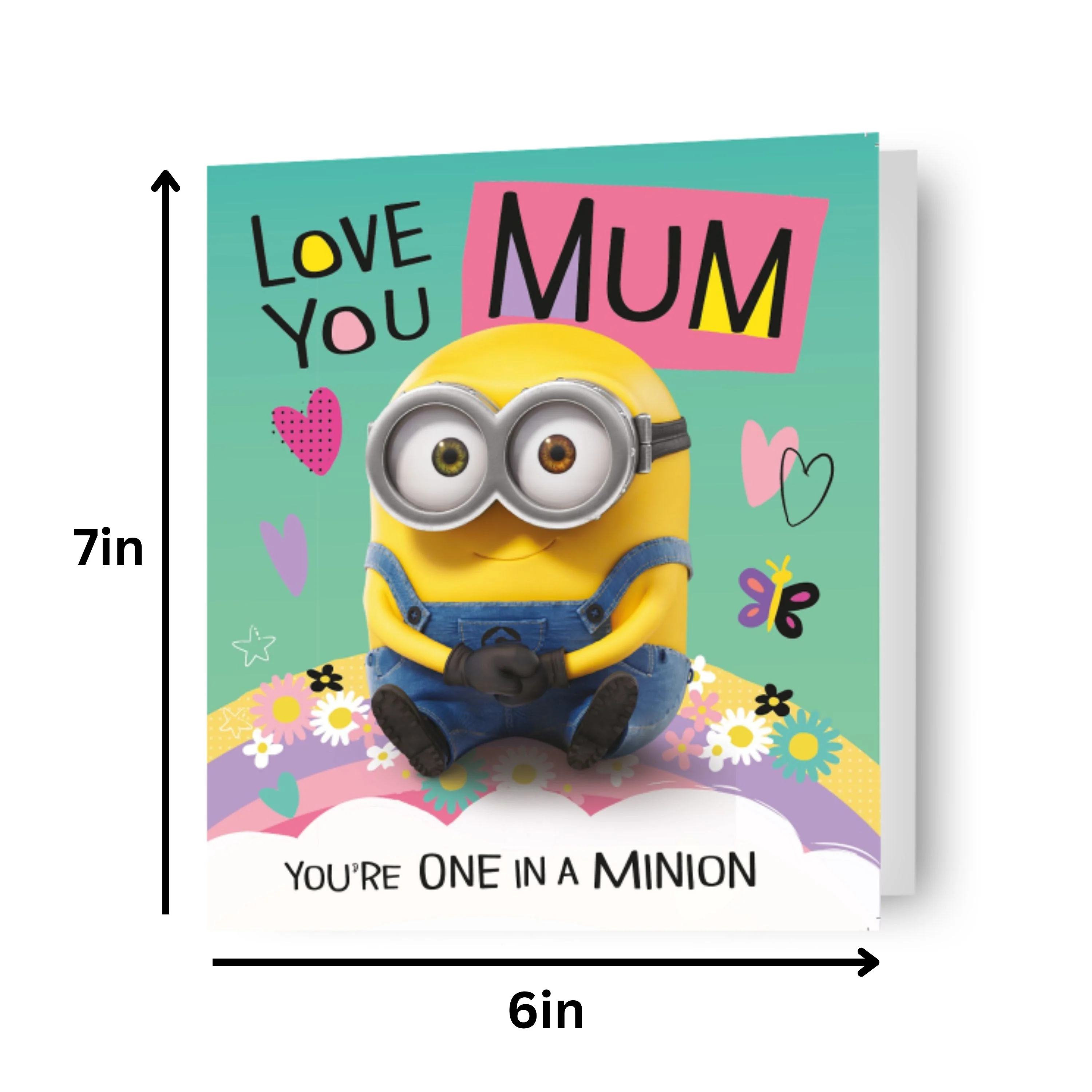 Despicable Me Minions 'Love You Mum' Mother's Day Card - Image 2