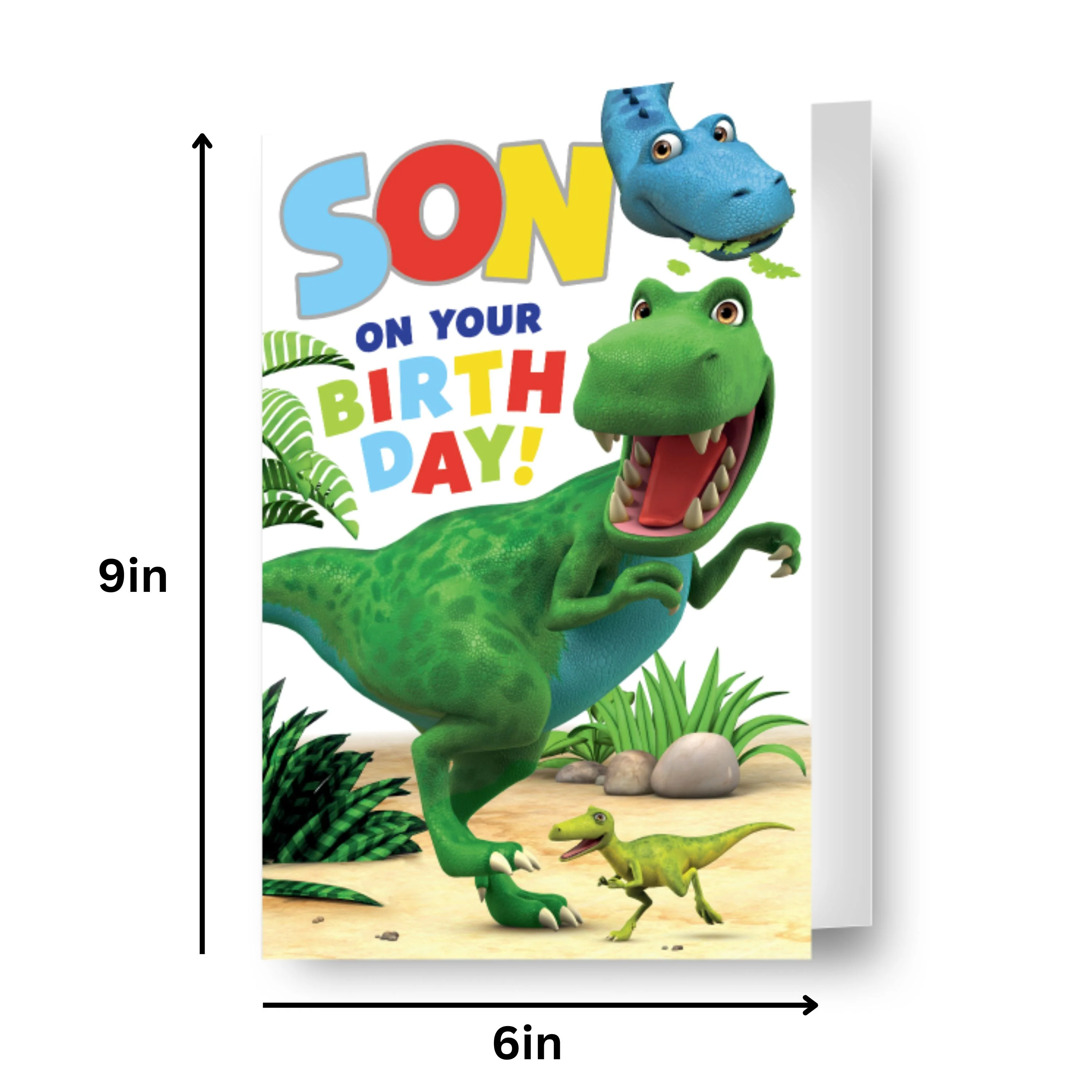 Dinosaur Roar Son Birthday Card - Image 2