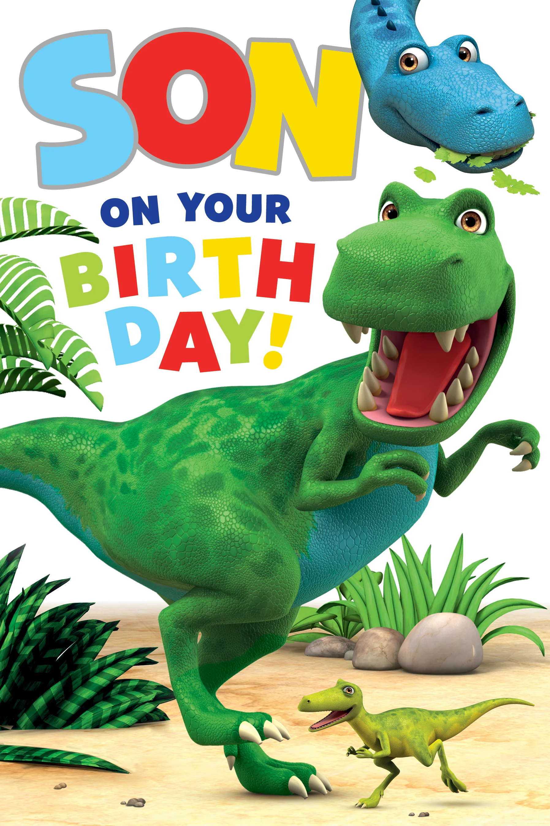 Dinosaur Roar Son Birthday Card - Image 3