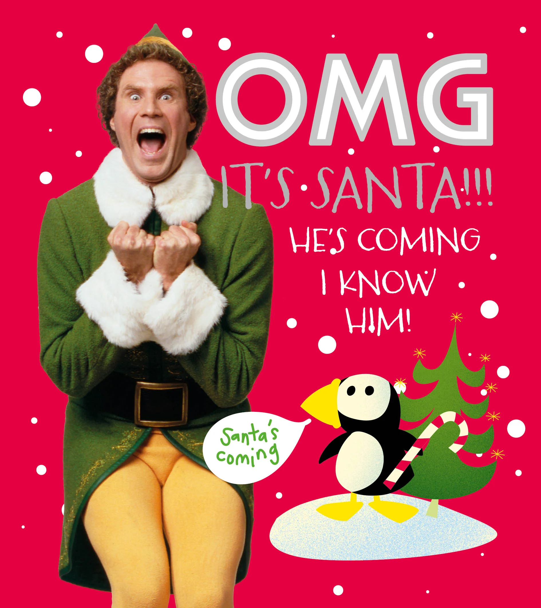 Elf Christmas Card - Image 3