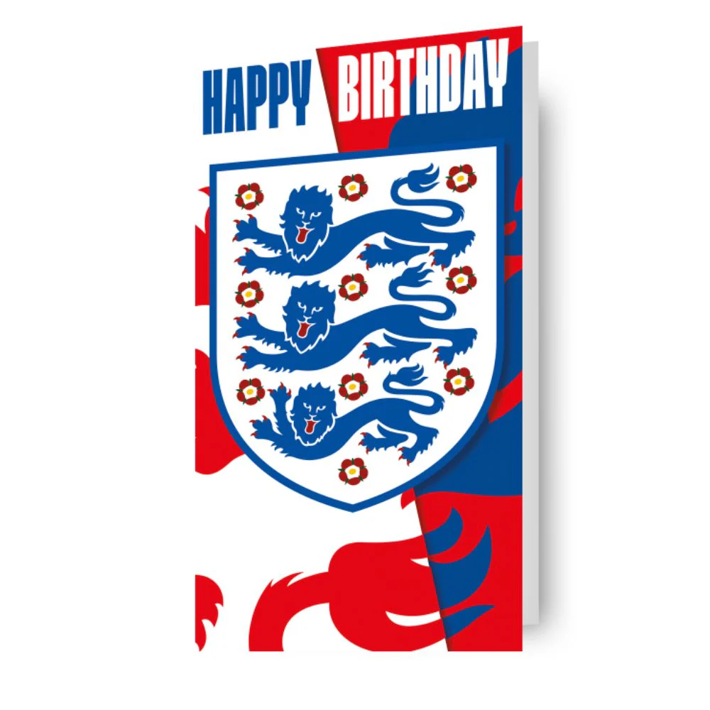 England FA Birthday Card